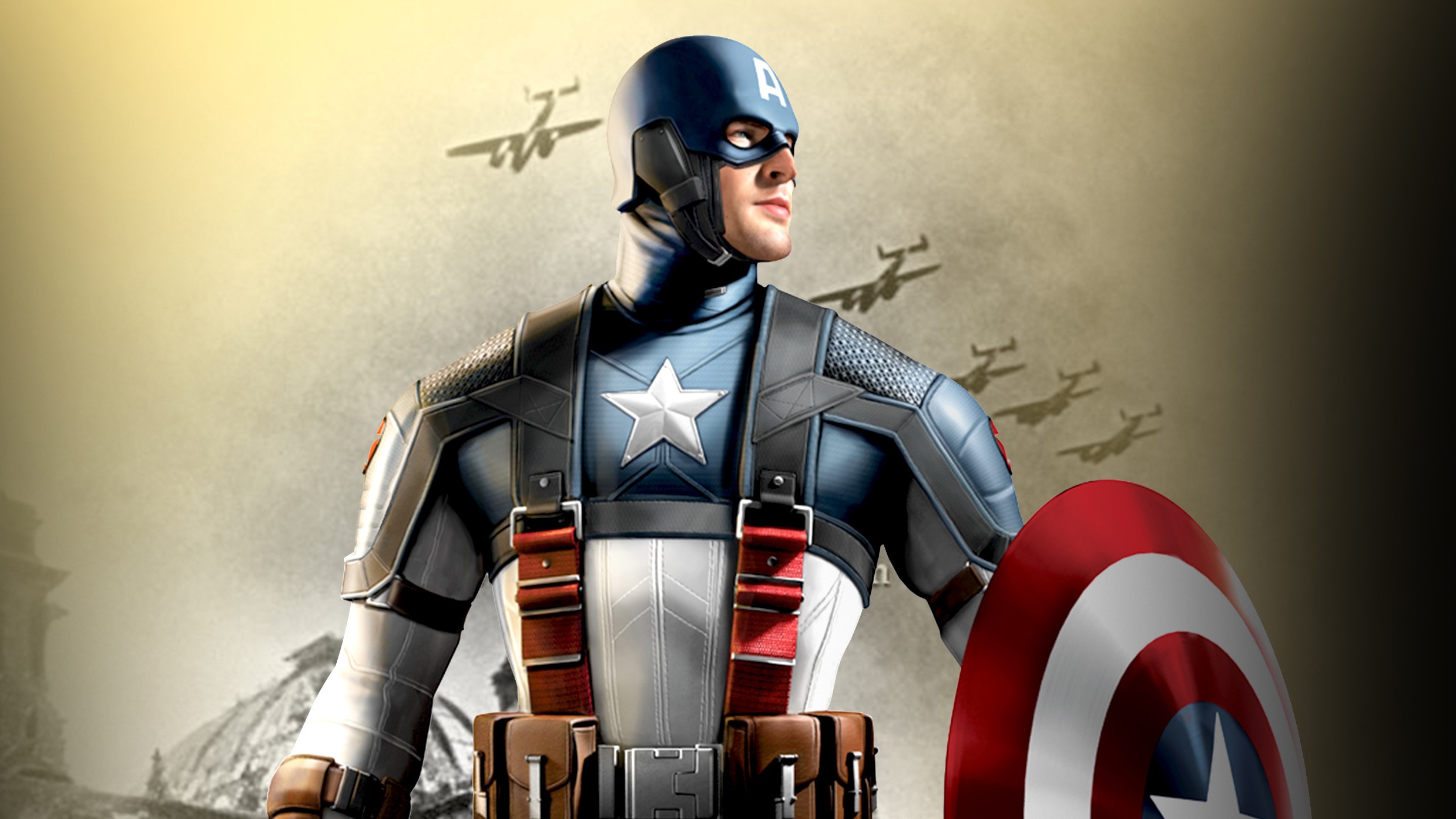 captain america, superheroes, hd, behance, HD Wallpaper