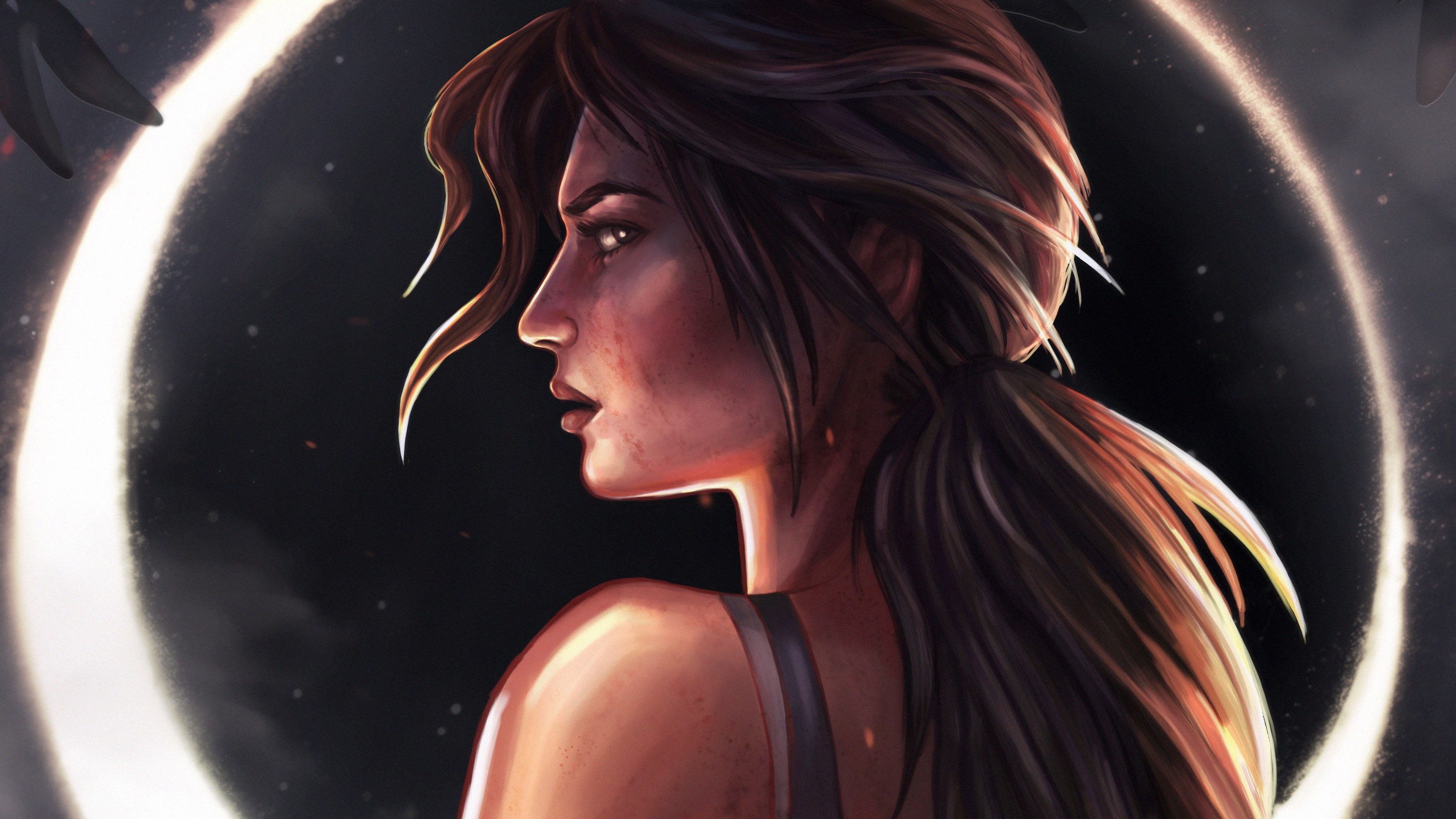 tomb raider, lara croft, artwork, hd, artist, digital art, 4k, HD Wallpaper