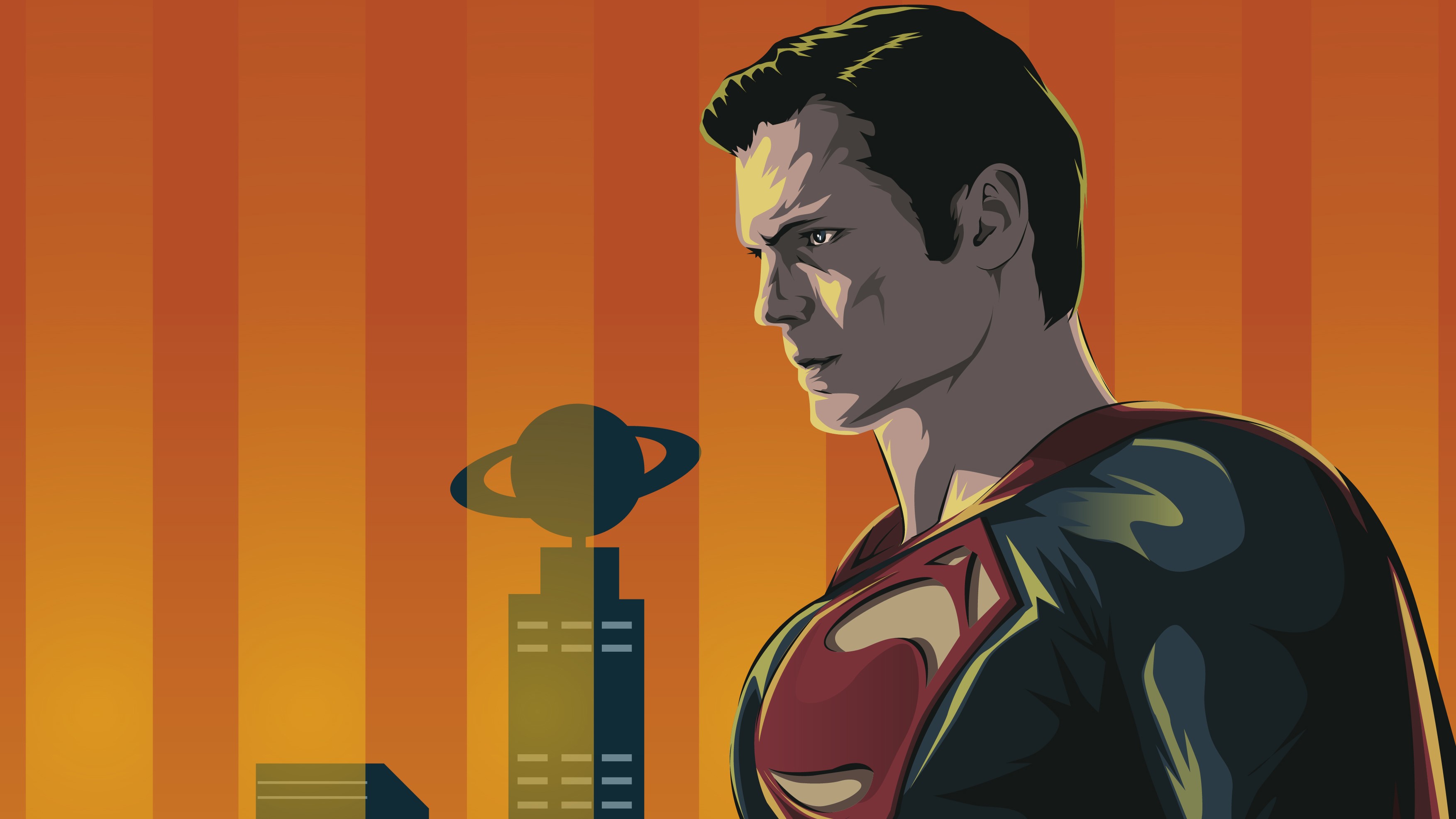 superman, hd, 4k, artwork, artist, digital art, superheroes, behance, HD Wallpaper
