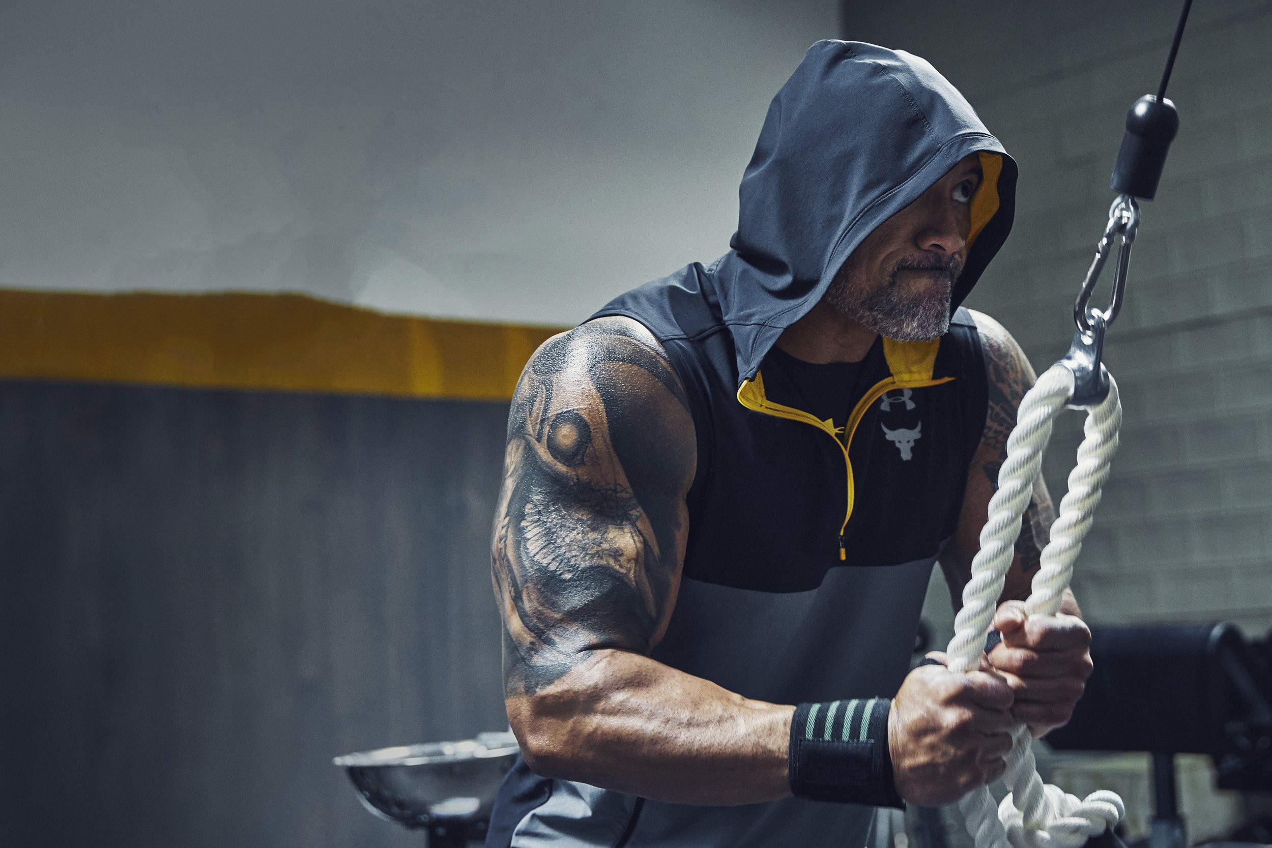dwayne johnson, hd, male celebrities, HD Wallpaper