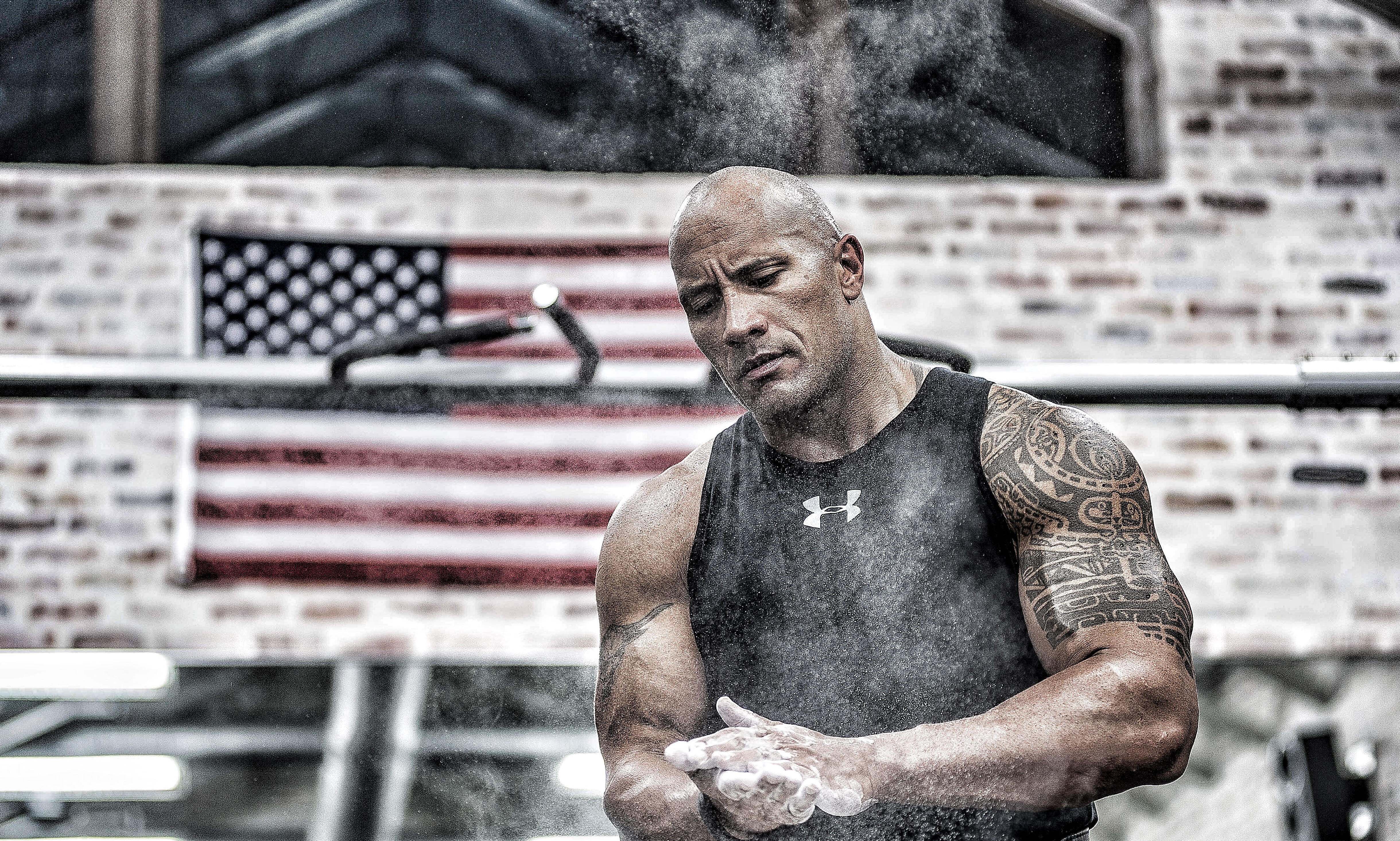 dwayne johnson, 4k, hd, male celebrities, boys, HD Wallpaper