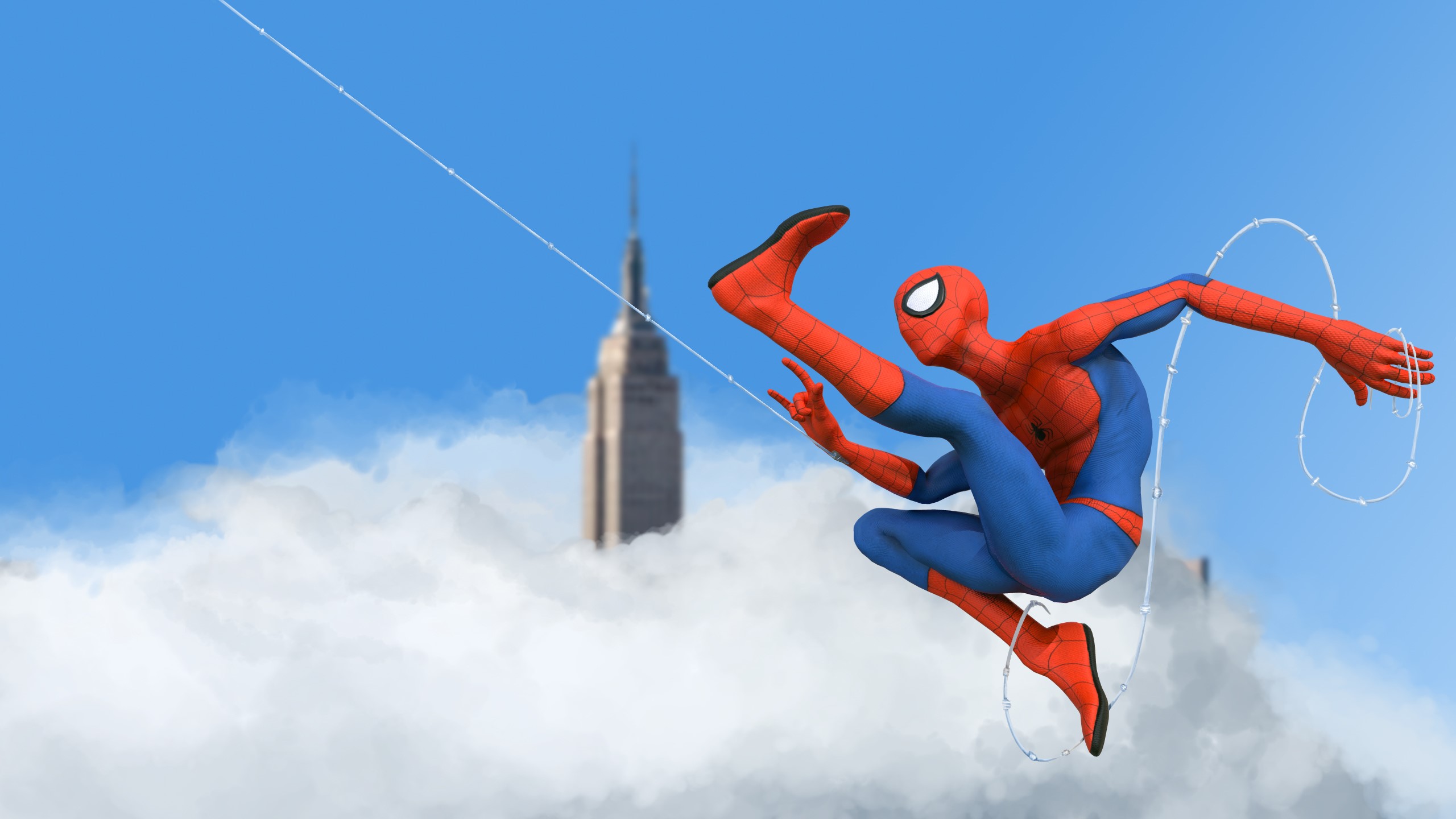 spiderman, hd, superheroes, artwork, digital art, behance, HD Wallpaper