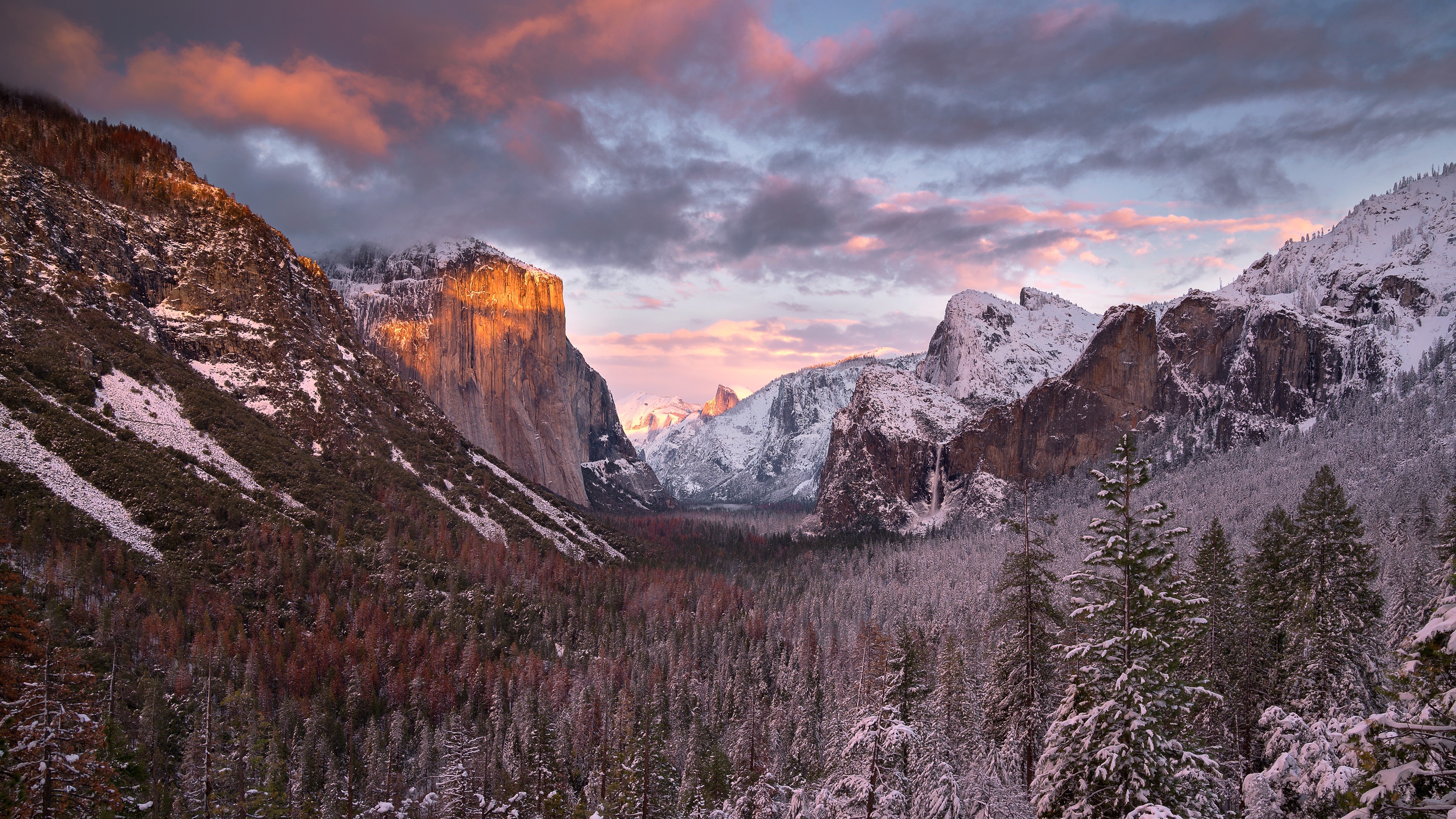 yosemite, national park, nature, mountains, hd, 4k, HD Wallpaper
