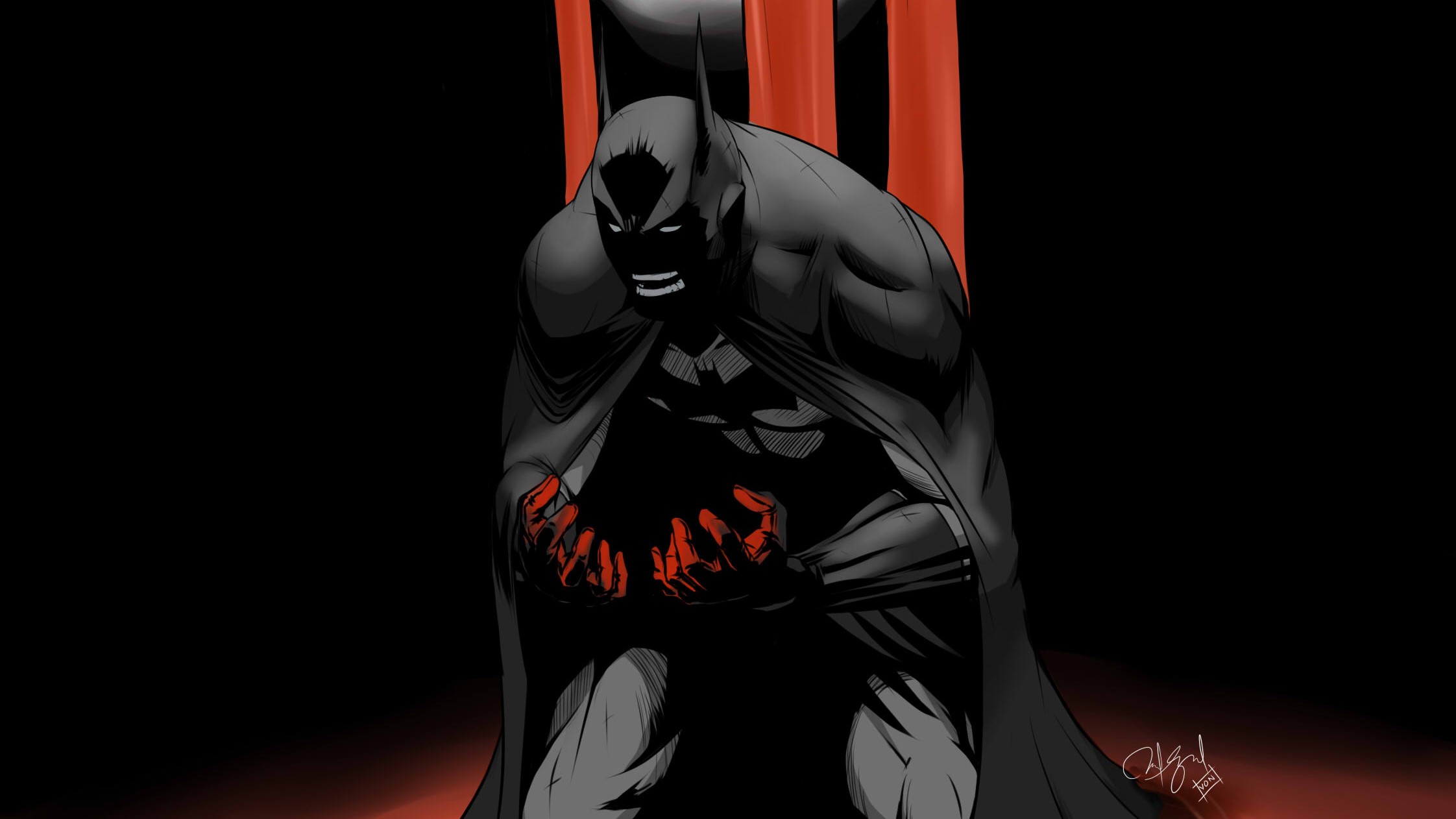batman, hd, superheroes, artwork, digital art, deviantart, HD Wallpaper