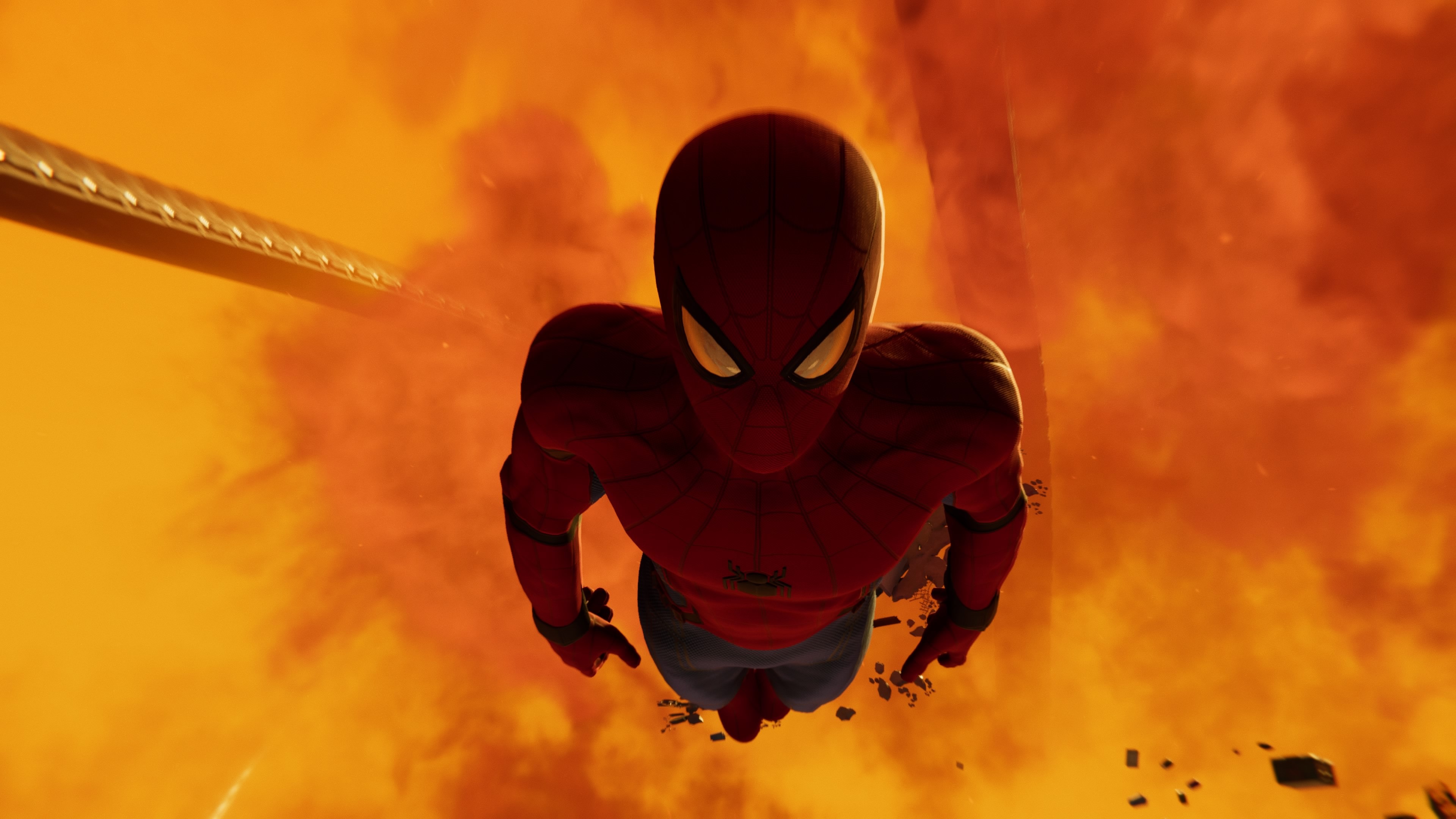 spiderman ps4, spiderman, superheroes, games, hd, 4k, 2018 games, ps games, HD Wallpaper