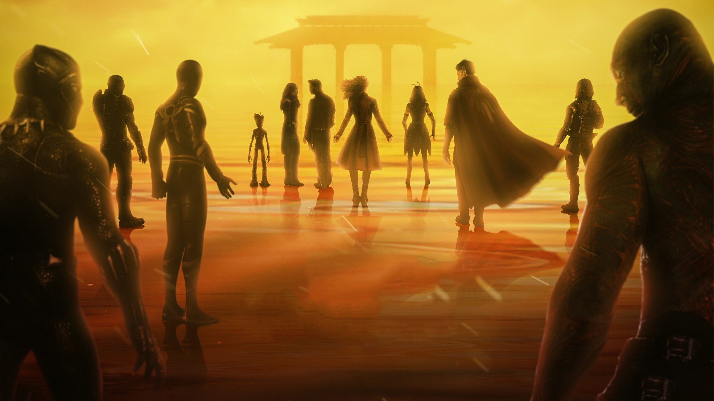 avengers, hd, superheroes, behance, artwork, HD Wallpaper