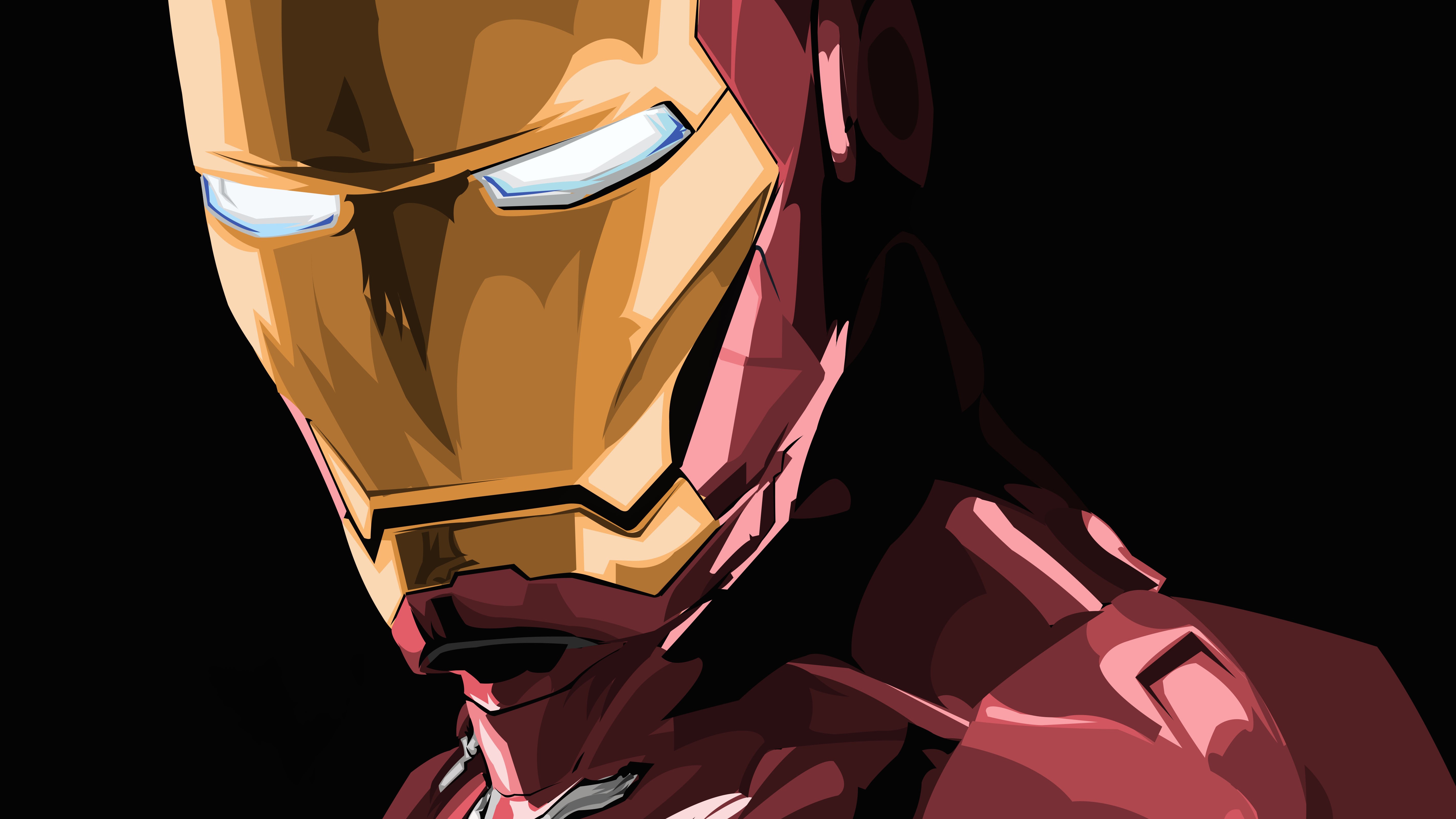 iron man, 5k, artwork, hd, 4k, digital art, superheroes, art, HD Wallpaper