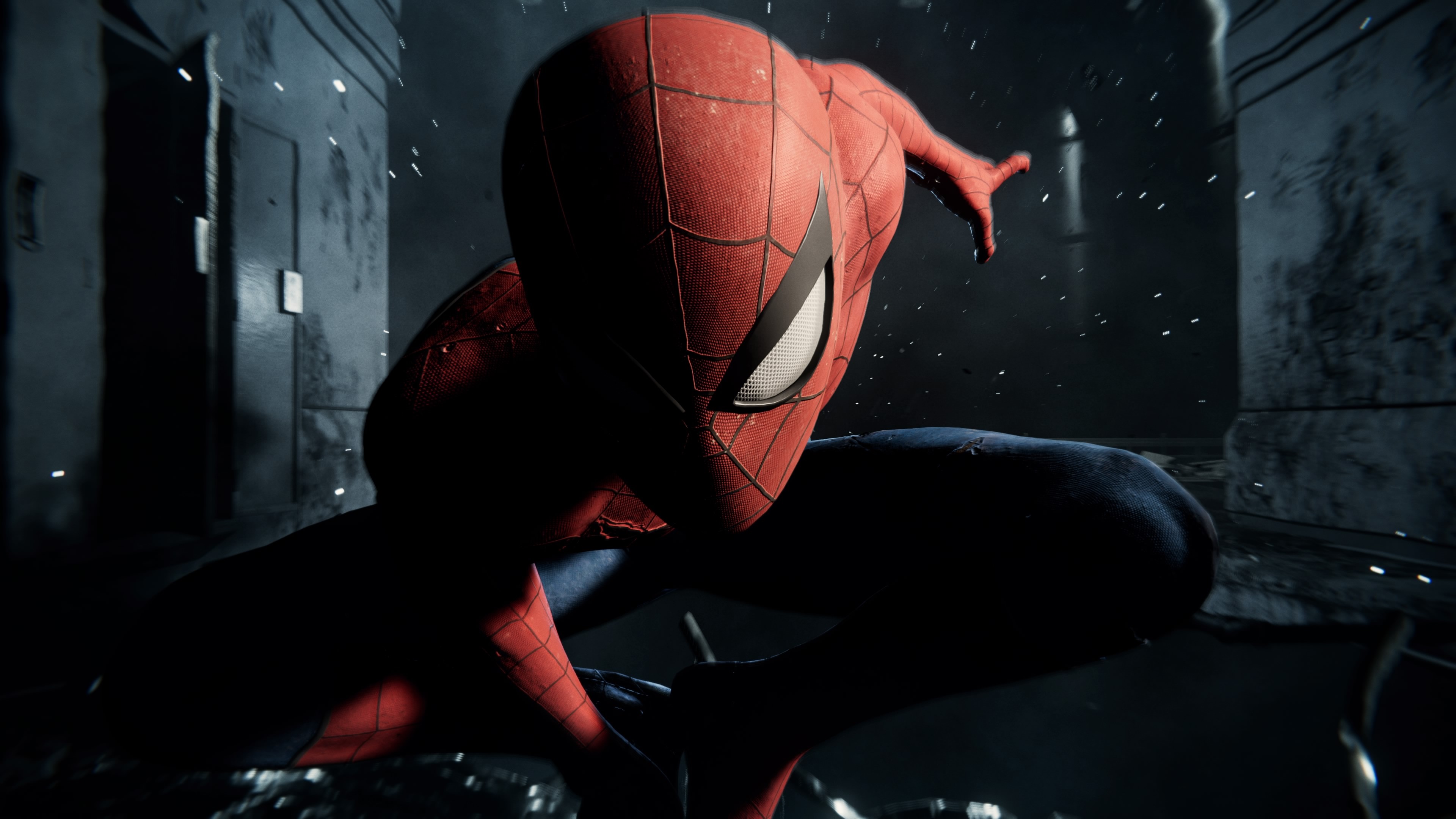 spiderman ps4, spiderman, superheroes, games, hd, 4k, 2018 games, ps games, HD Wallpaper