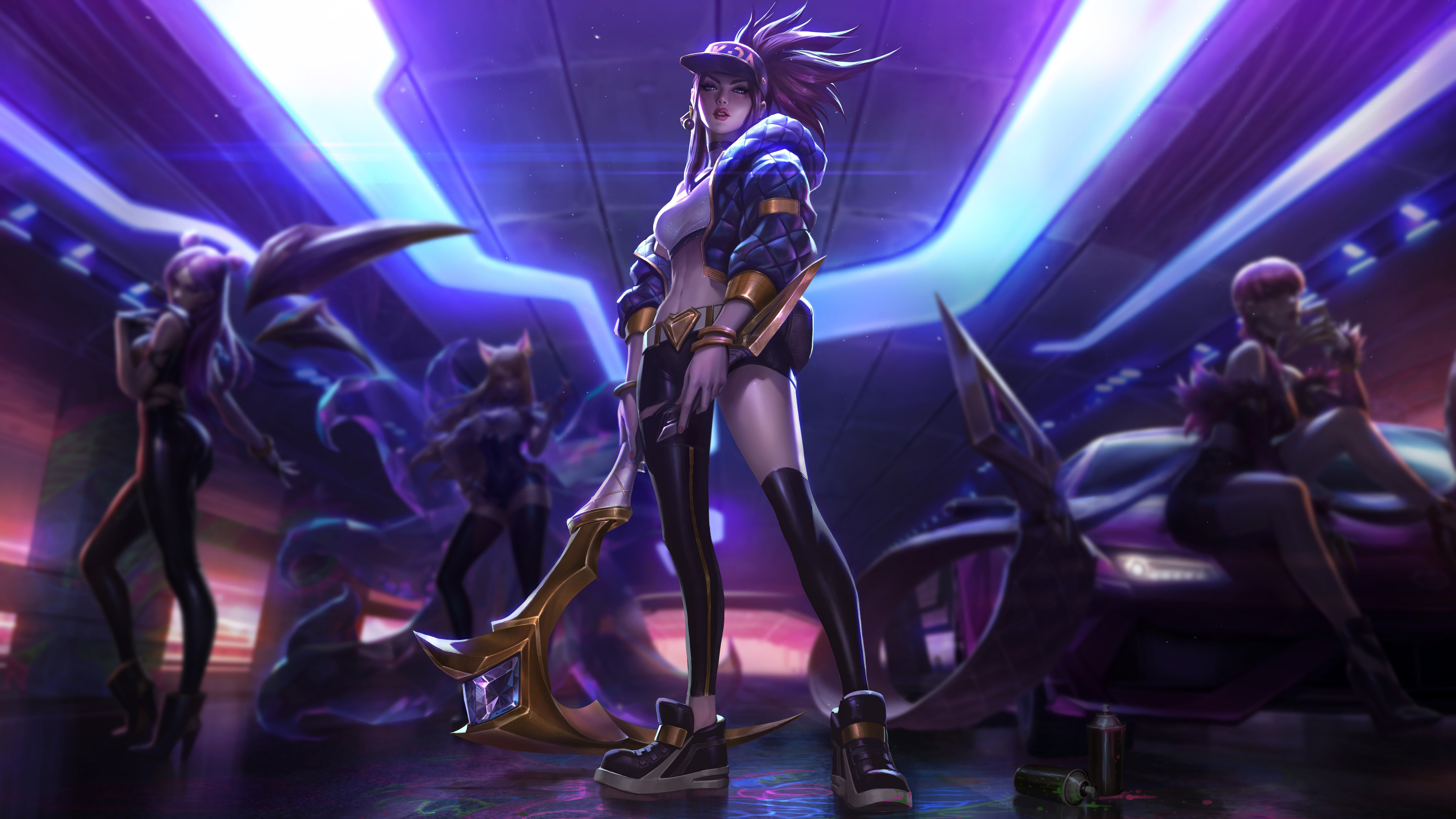 akali league of legends, league of legends, games, hd, 4k, 5k, 8k, HD Wallpaper