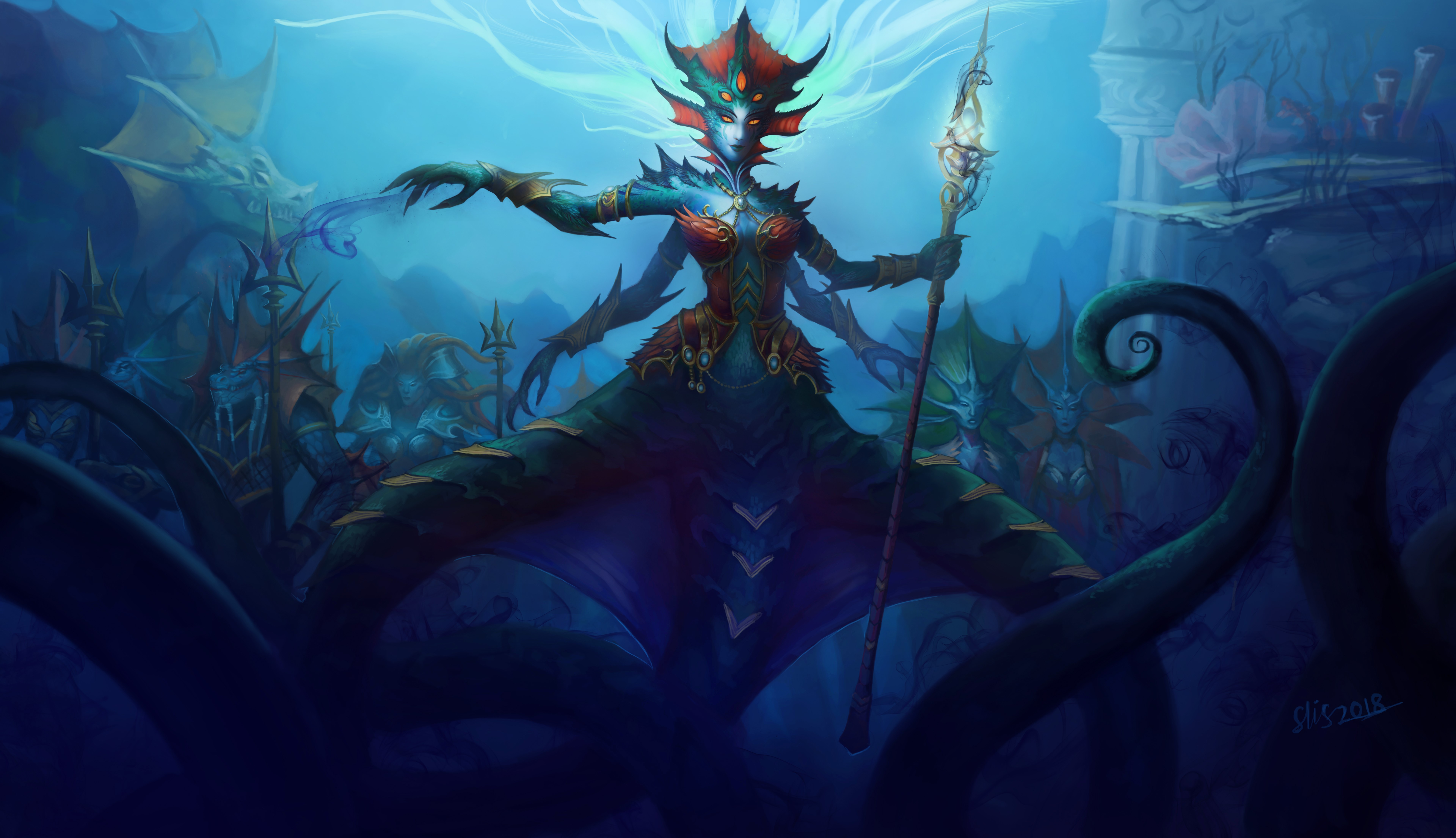 world of warcraft, games, hd, 4k, 5k, 8k, deviantart, HD Wallpaper