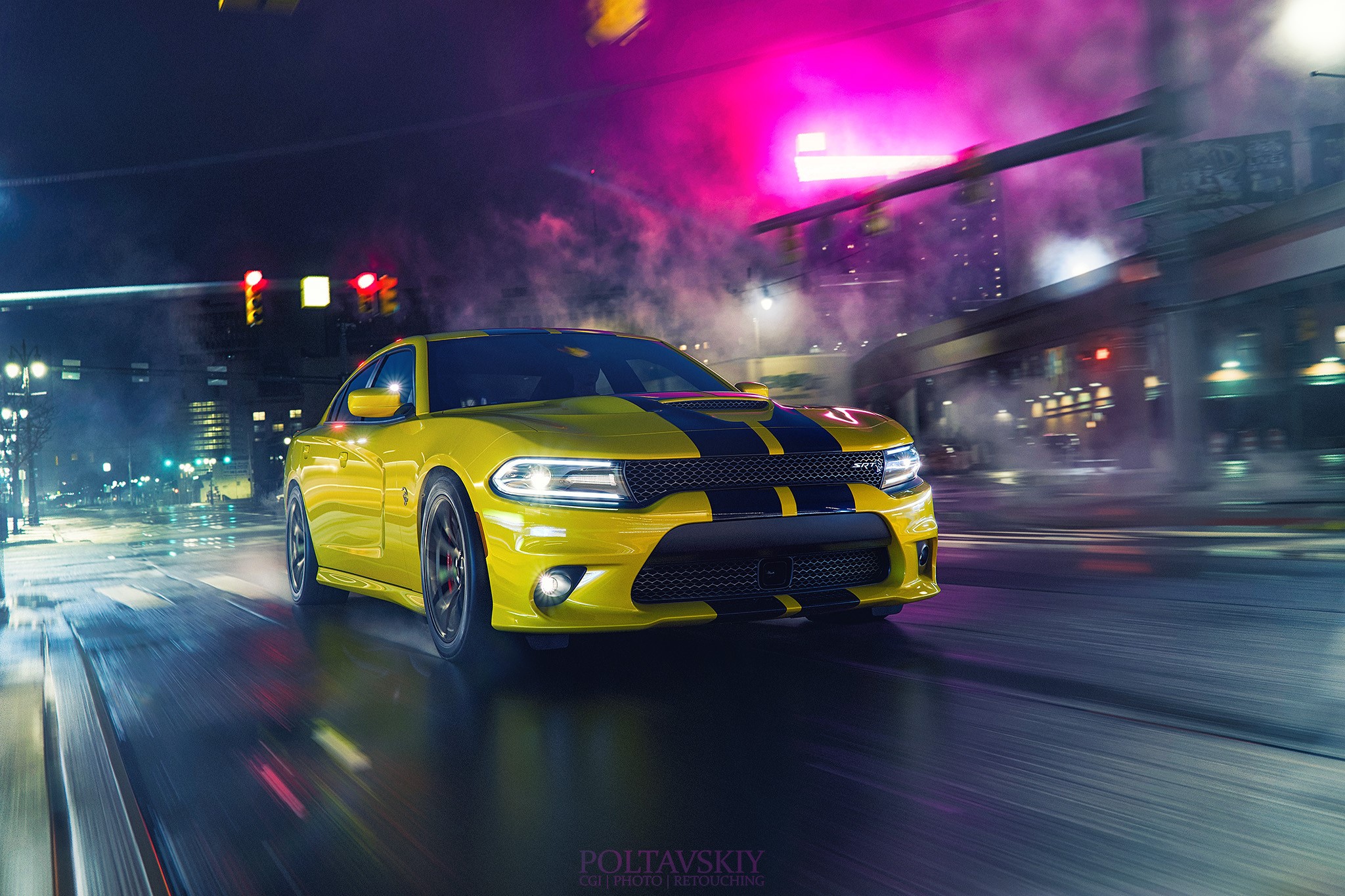 dodge charger, cars, hd, behance, HD Wallpaper