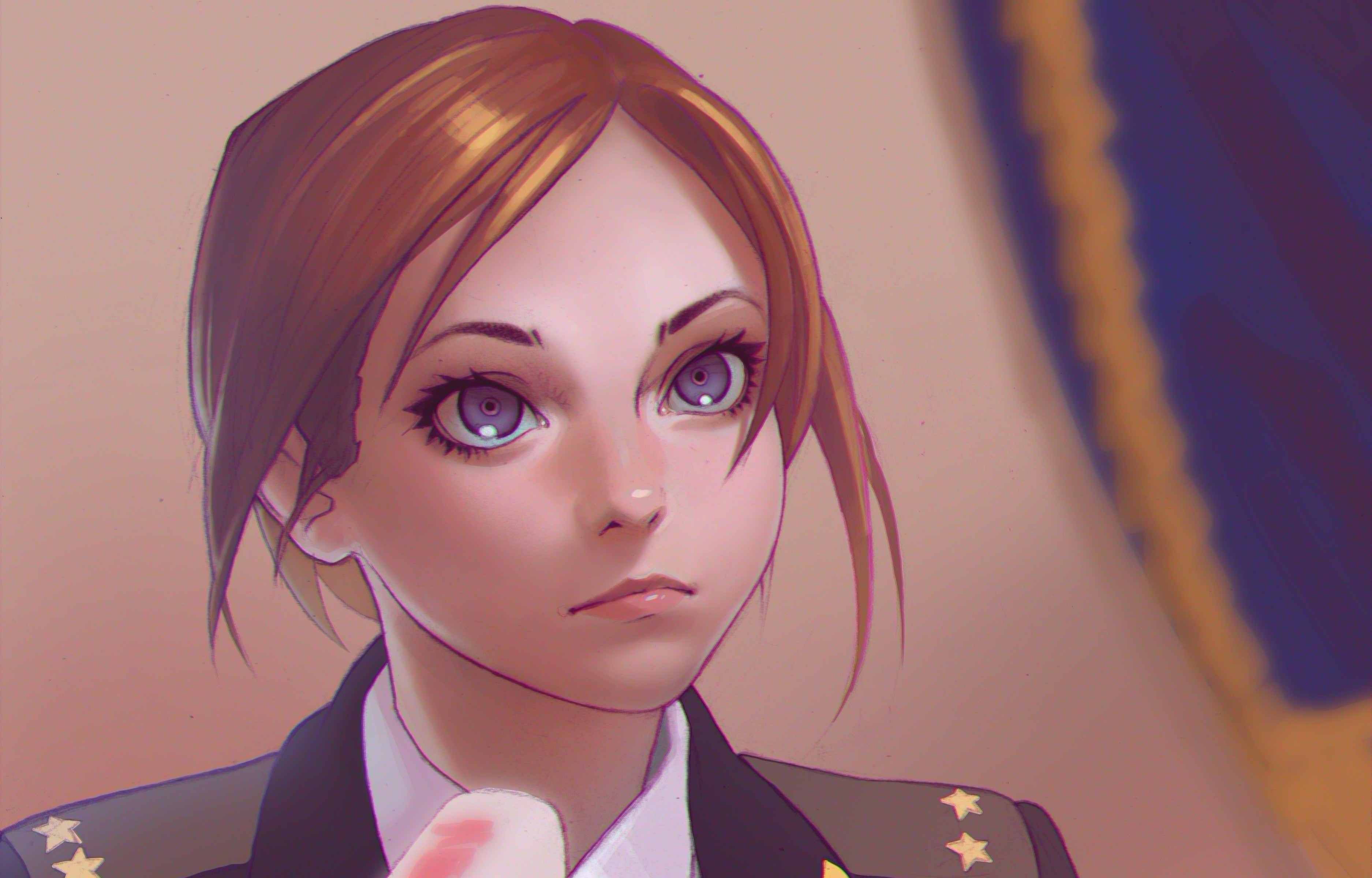 anime girl, anime, artist, artwork, digital art, hd, 4k, HD Wallpaper