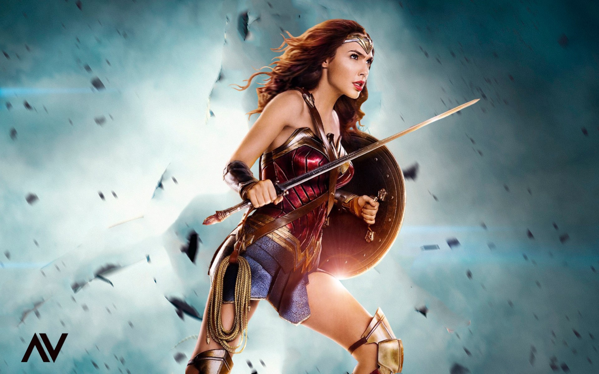 wonder woman, hd, digital art, artwork, artist, artstation, superheroes, HD Wallpaper