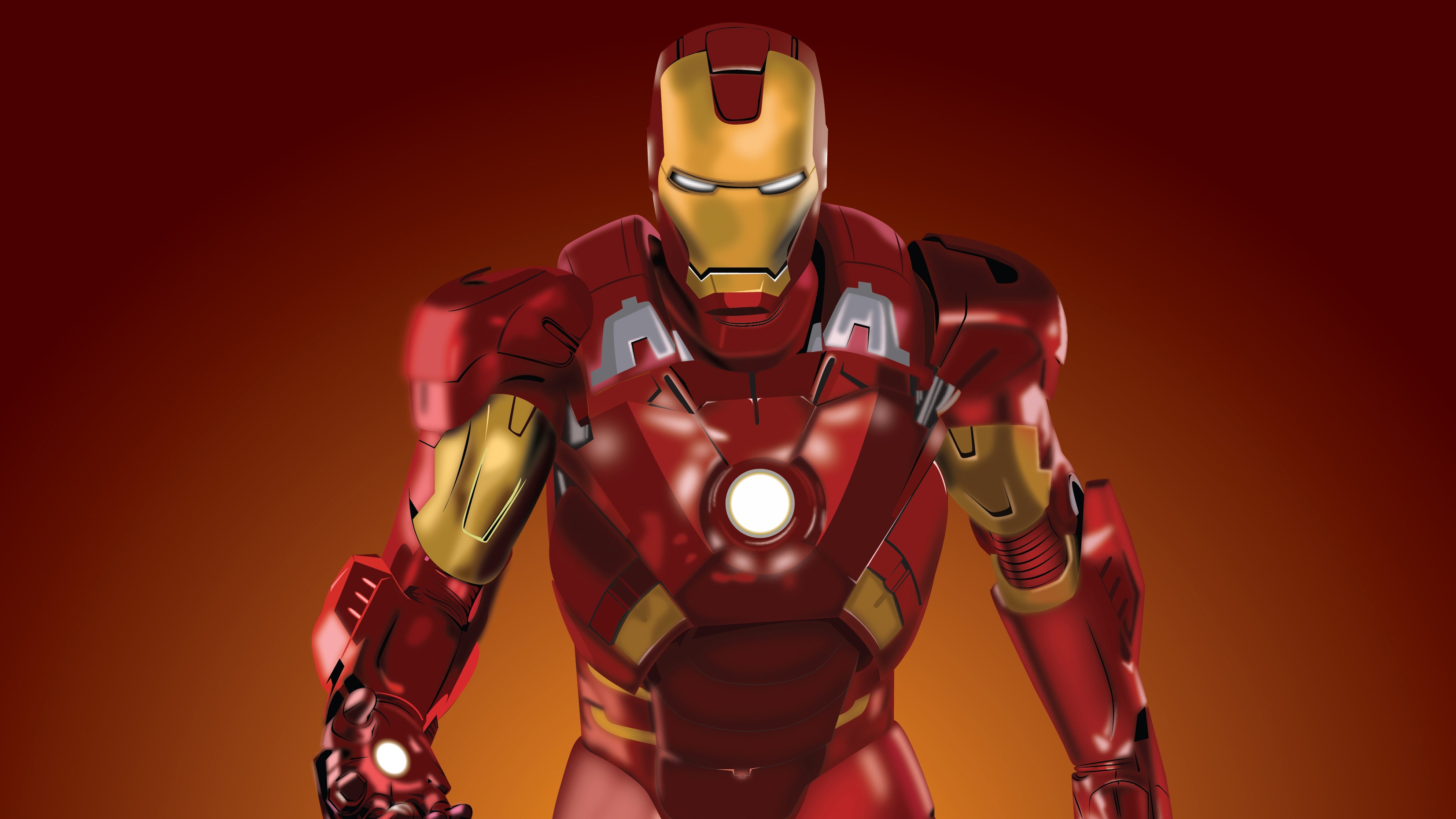 iron man, 4k, hd, artwork, superheroes, digital art, HD Wallpaper