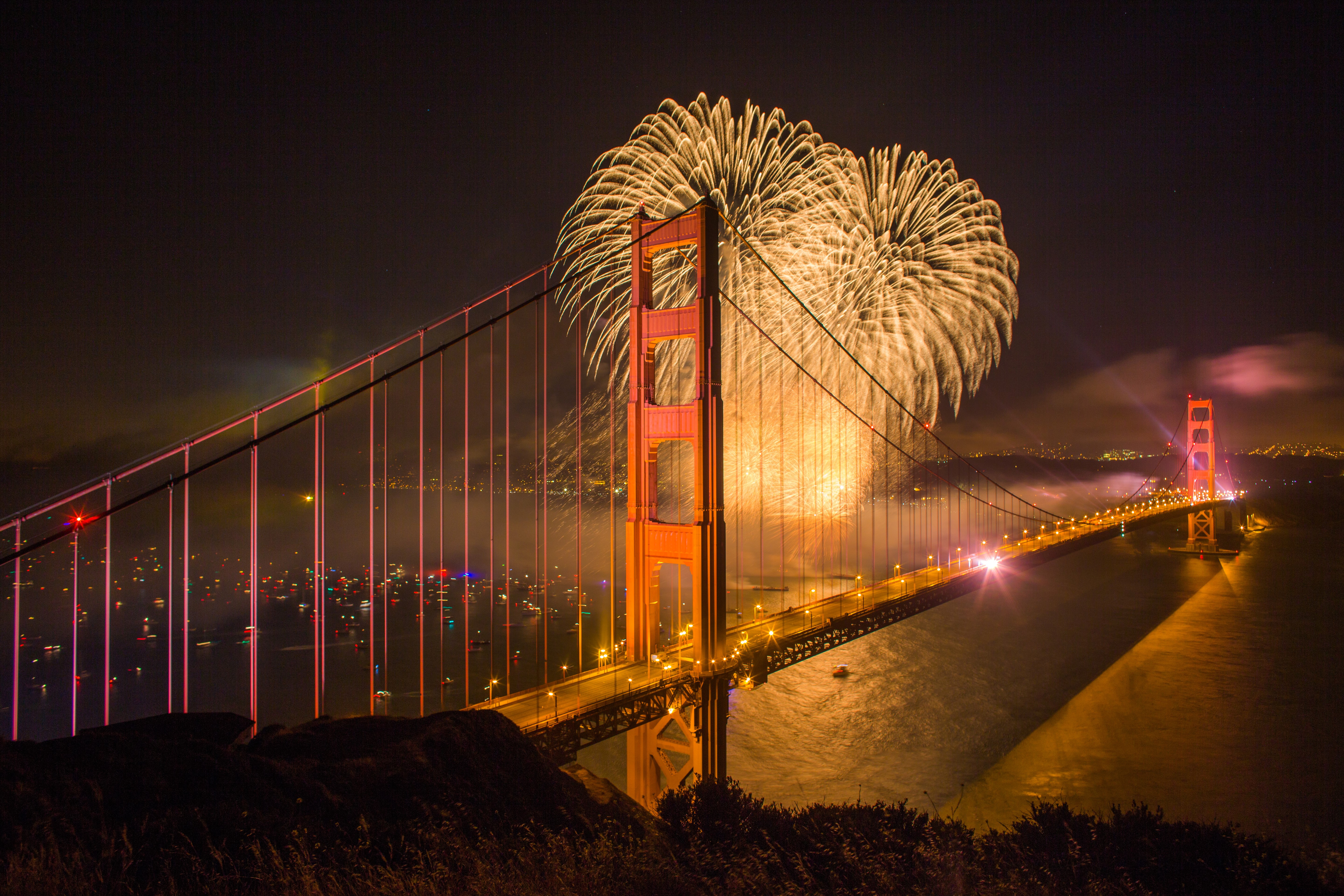 golden gate bridge, bridge, san francisco, world, 4k, hd, california, 5k, photography, HD Wallpaper