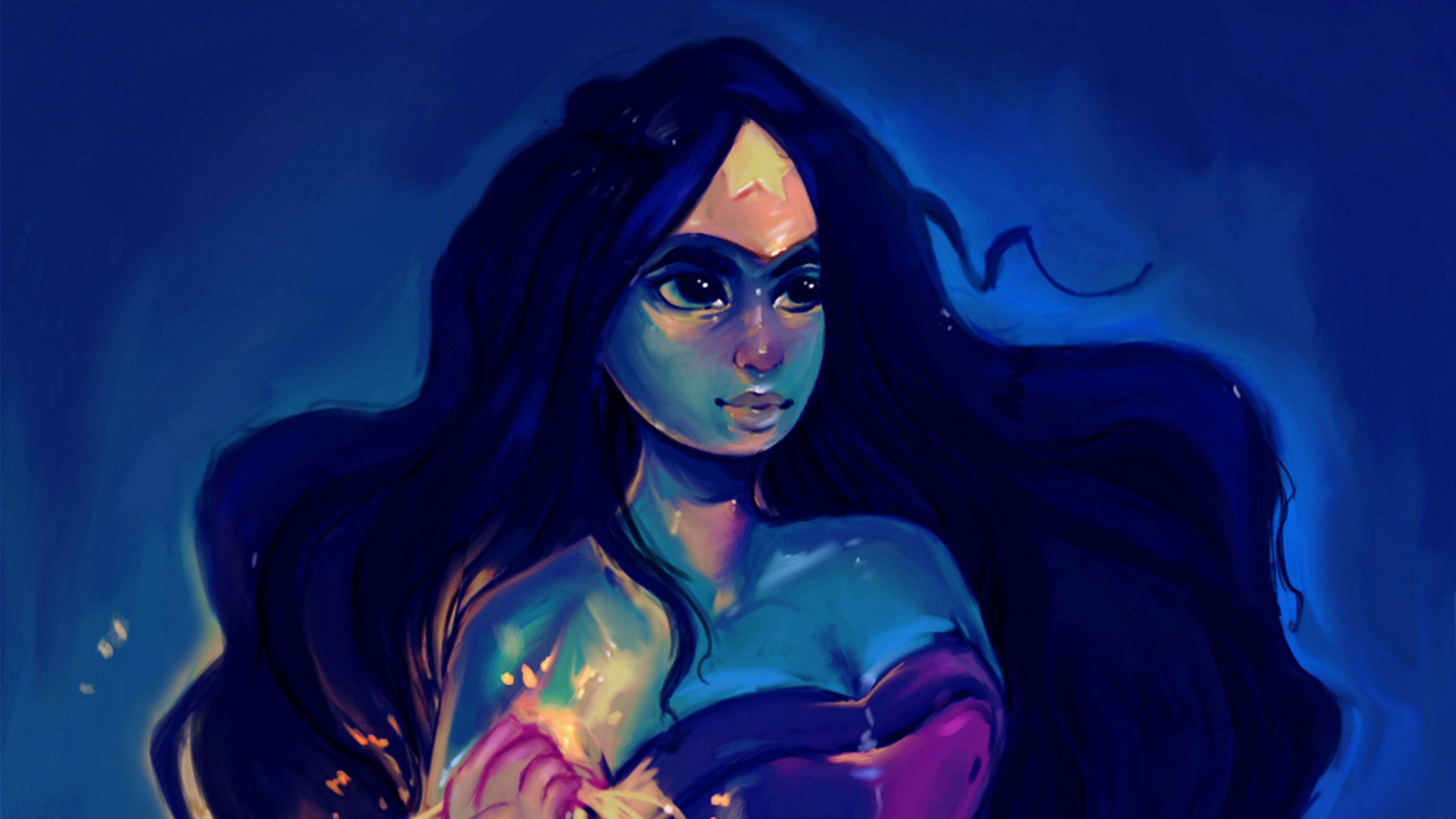 wonder woman, superheroes, hd, 4k, 5k, deviantart, artist, artwork, digital art, HD Wallpaper