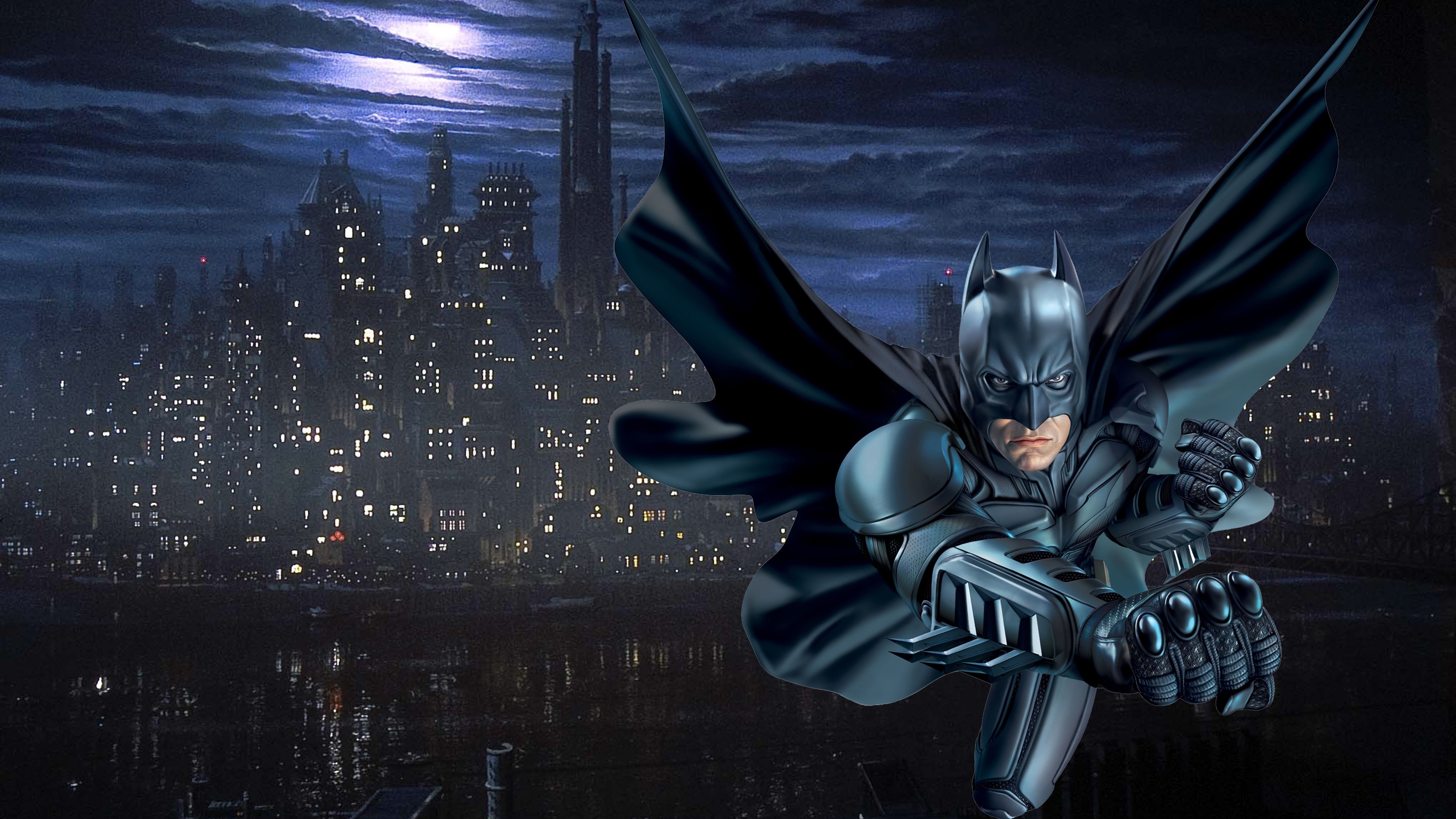 batman, hd, 4k, artwork, digital art, superheroes, HD Wallpaper