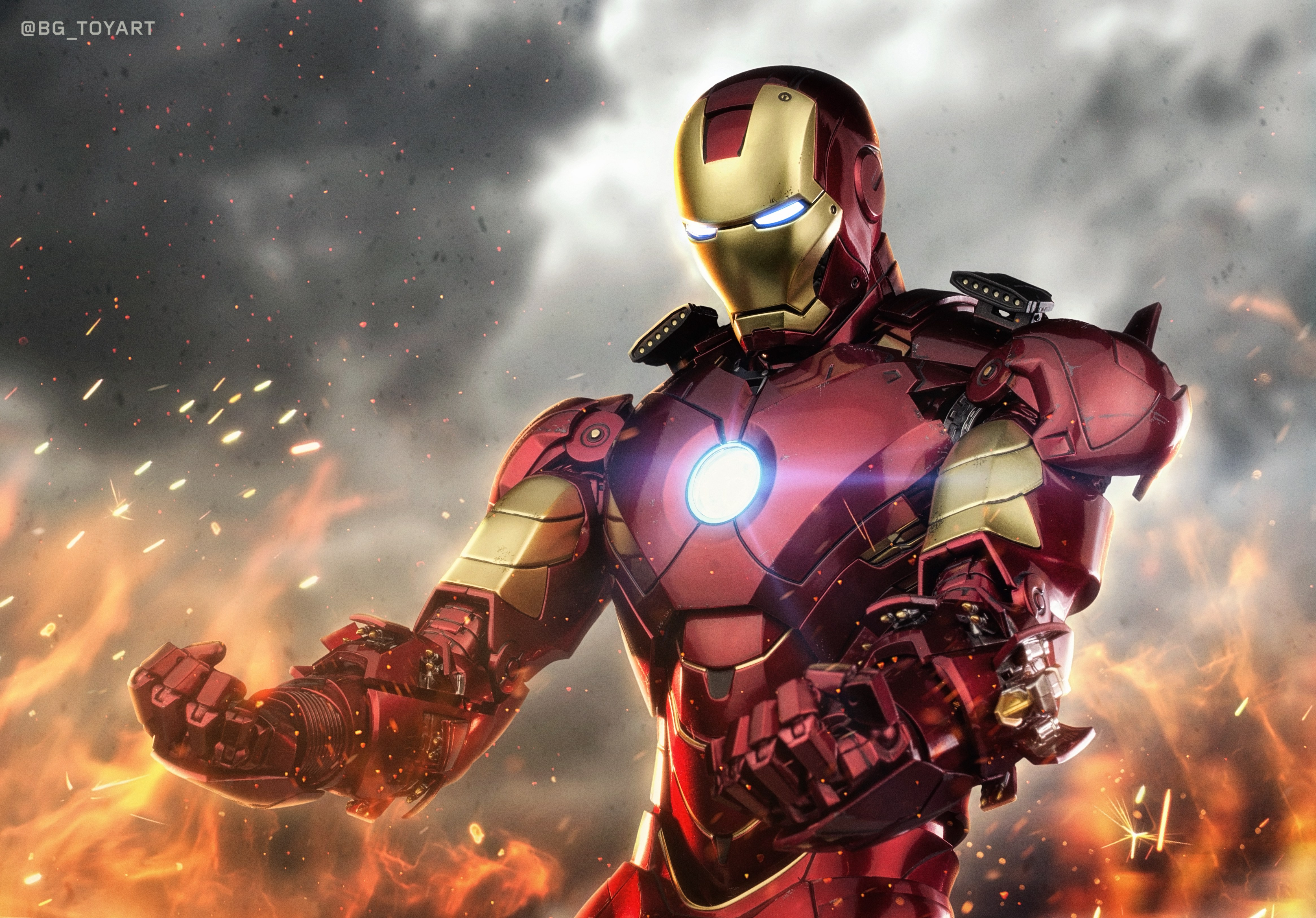 iron man, hd, 4k, 5k, superheroes, HD Wallpaper