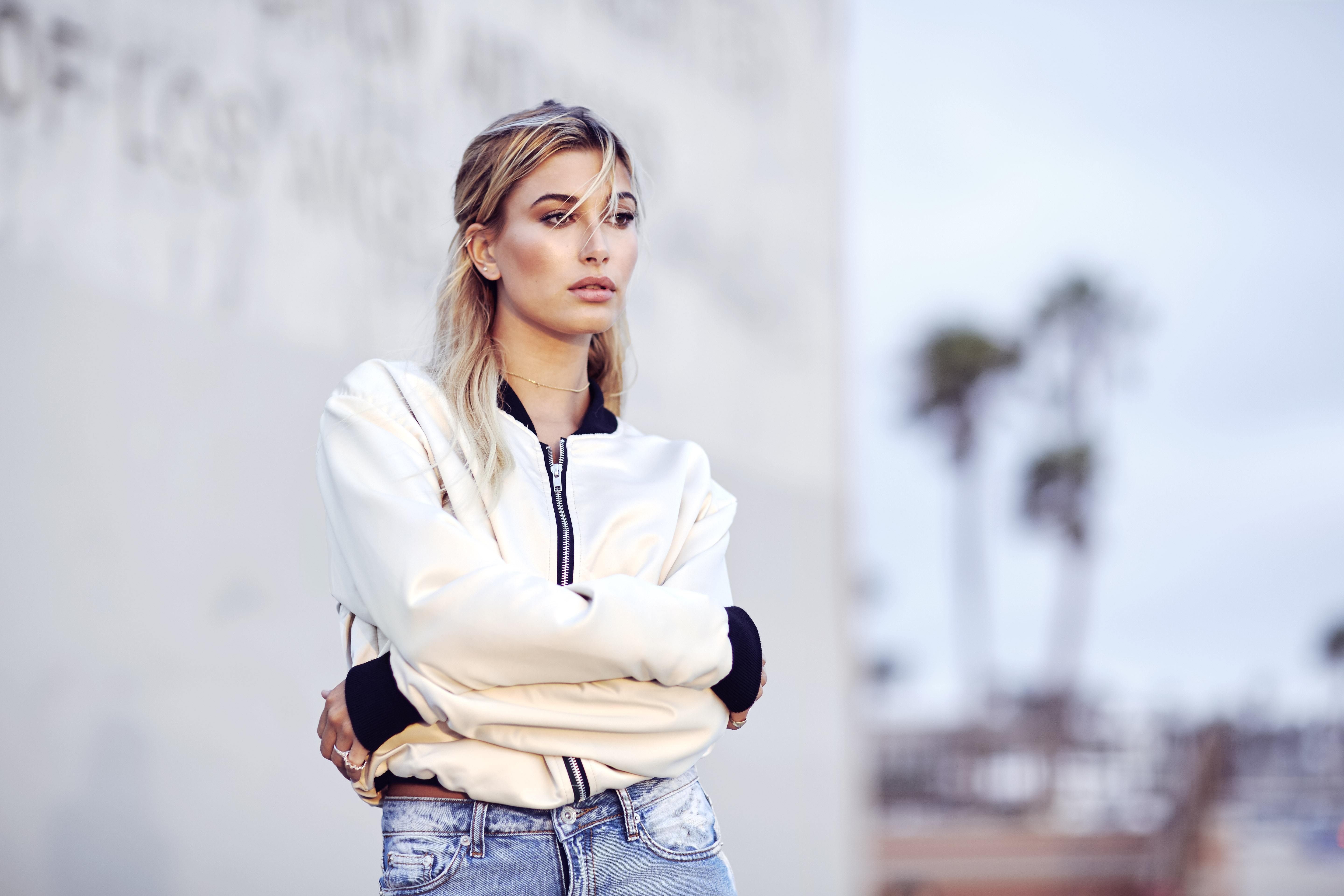 hailey baldwin, 5k, celebrities, girls, model, hd, 4k, HD Wallpaper
