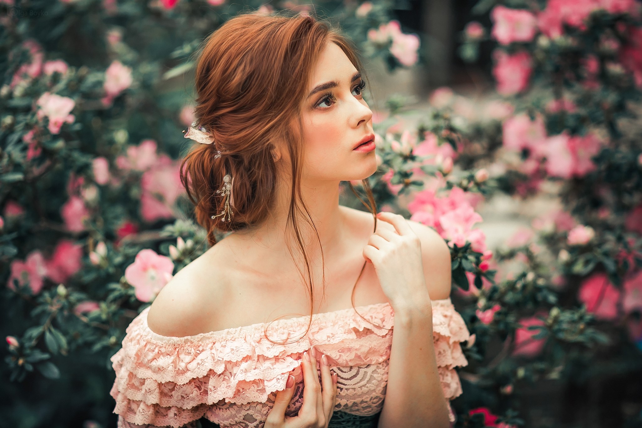 girls, model, hd, brunette, HD Wallpaper