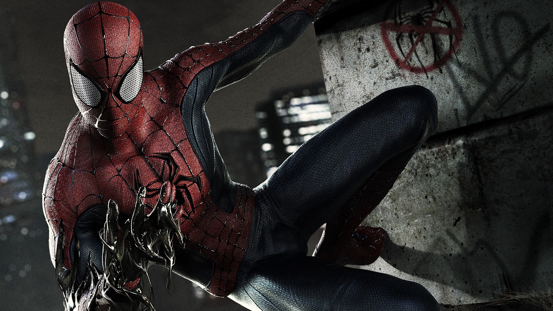 spiderman, venom, superheroes, hd, artist, artwork, digital art, artstation, HD Wallpaper