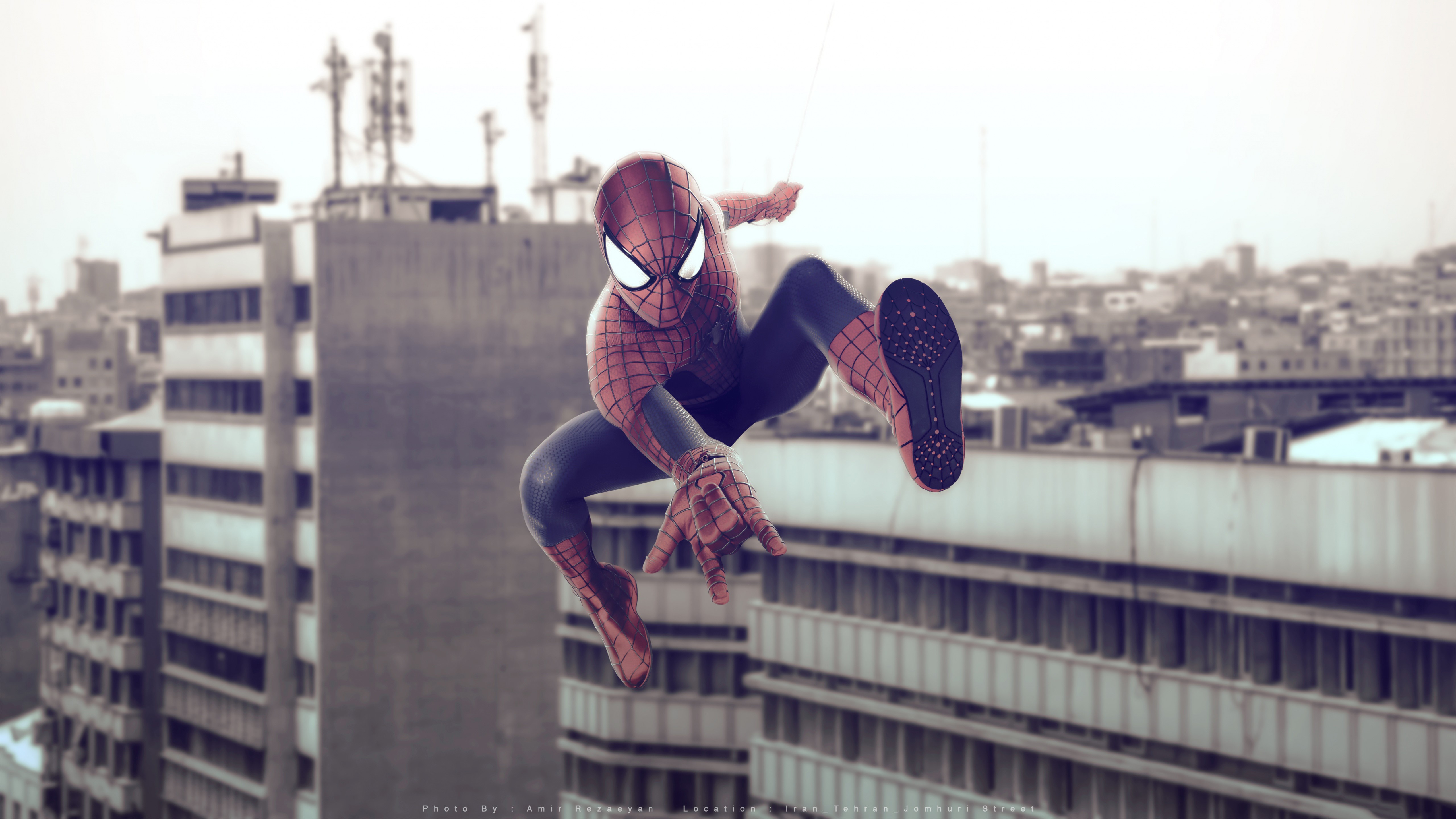 spiderman, superheroes, hd, 4k, 5k, HD Wallpaper
