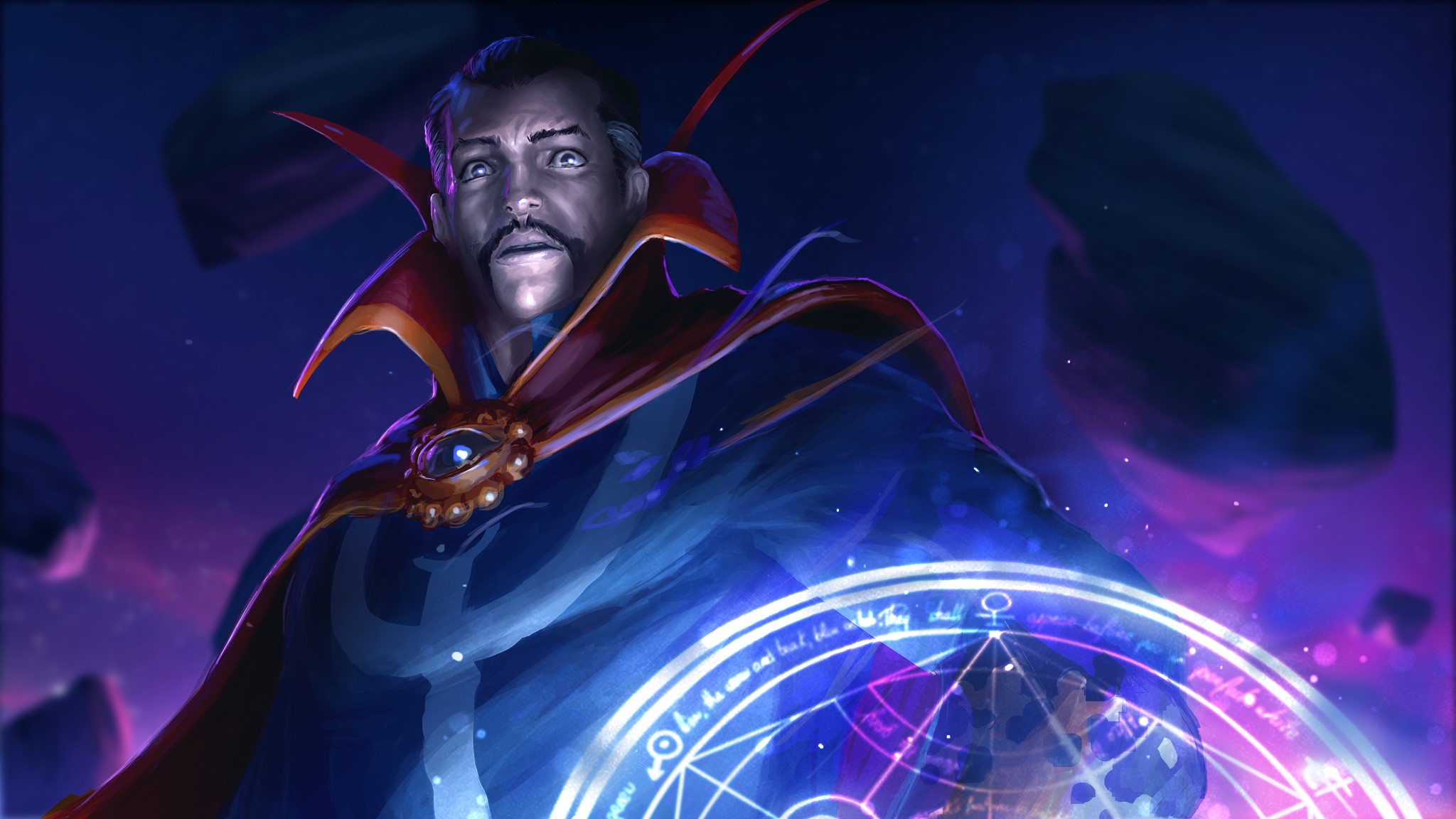 marvel contest of champions, games, hd, marvel, 4k, behance, doctor strange, HD Wallpaper
