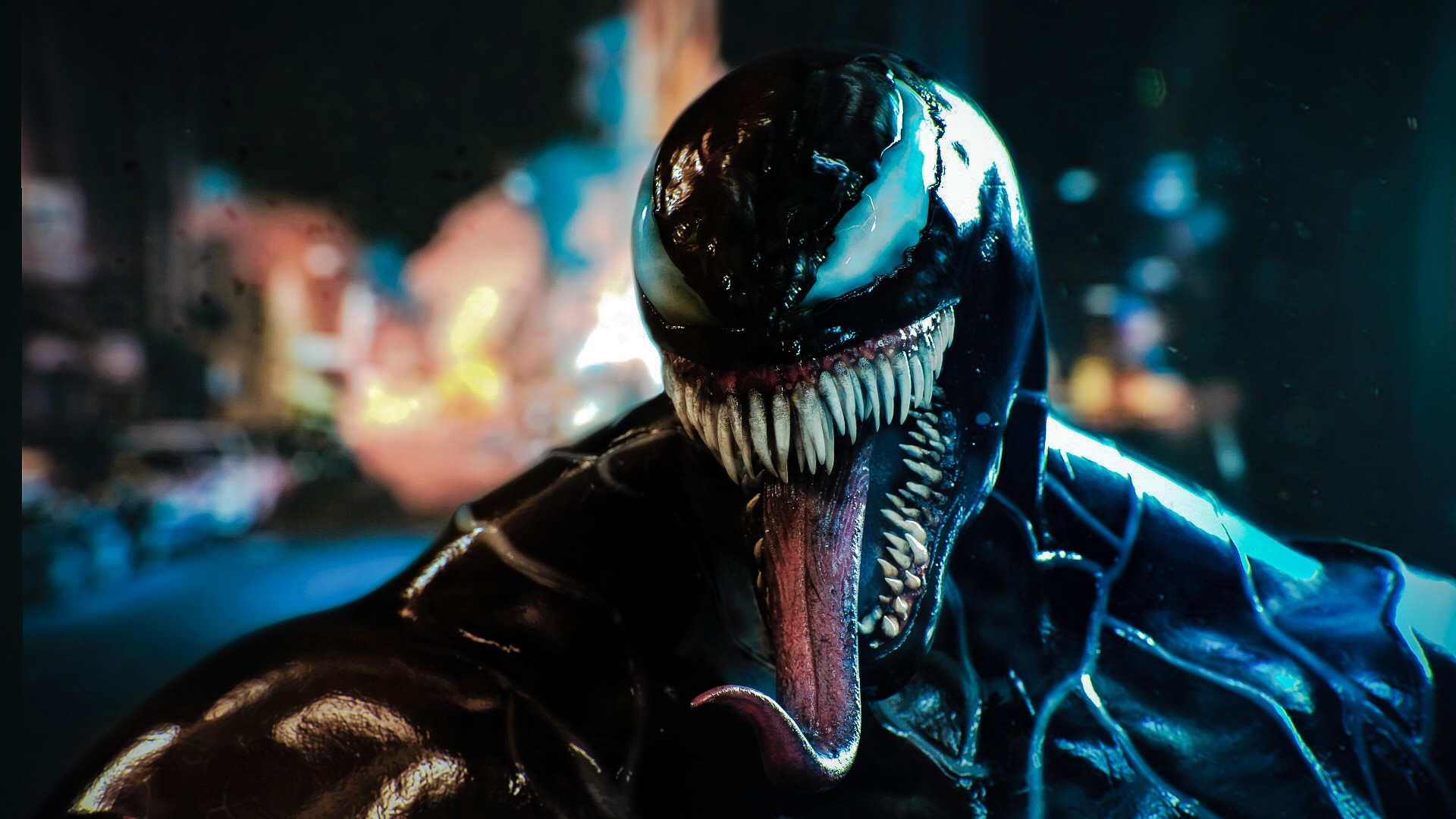 venom movie, venom, hd, supervillain, digital art, artwork, art, artstation, HD Wallpaper