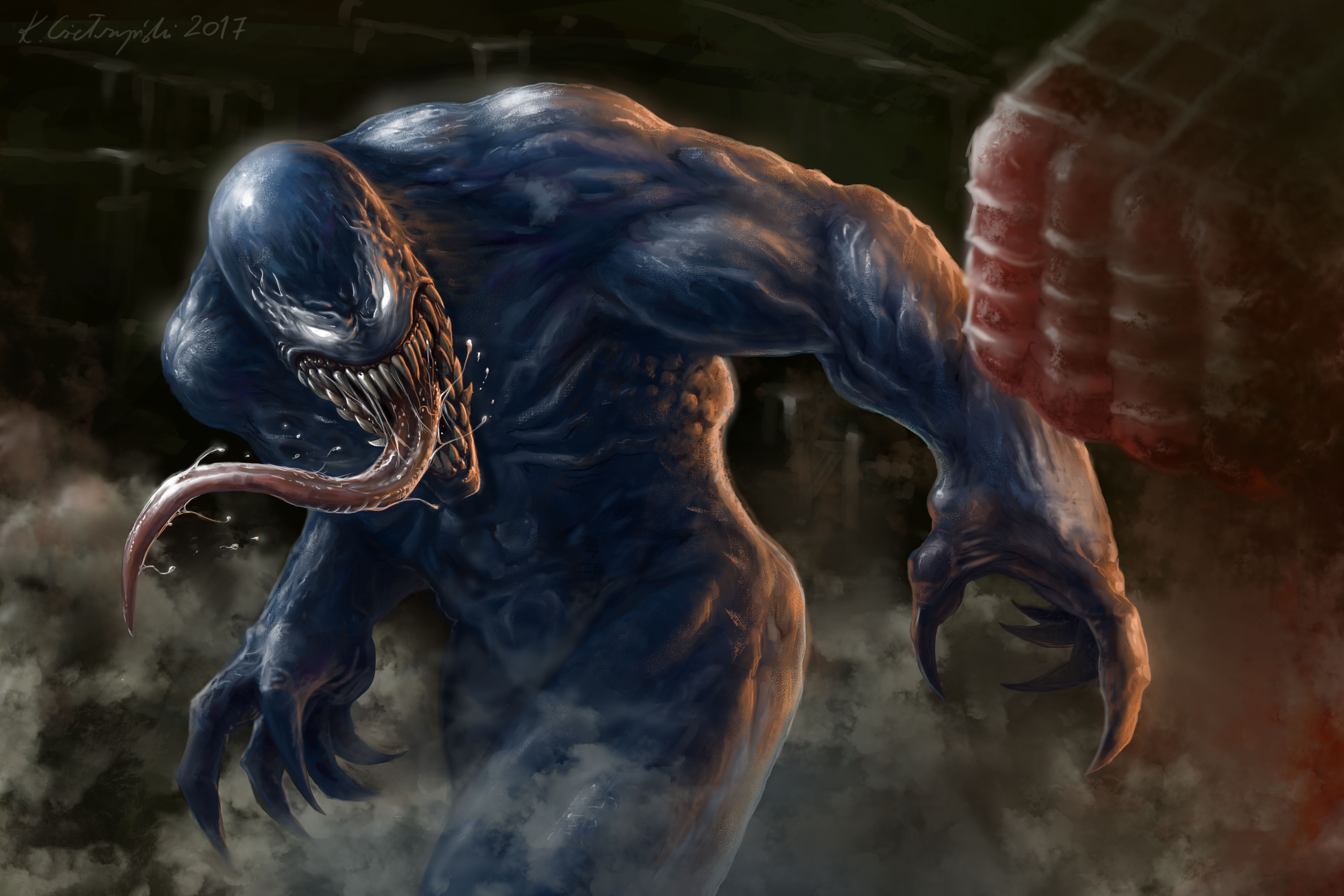 venom movie, venom, 5k, 4k, superheroes, hd, artwork, digital art, deviantart, HD Wallpaper