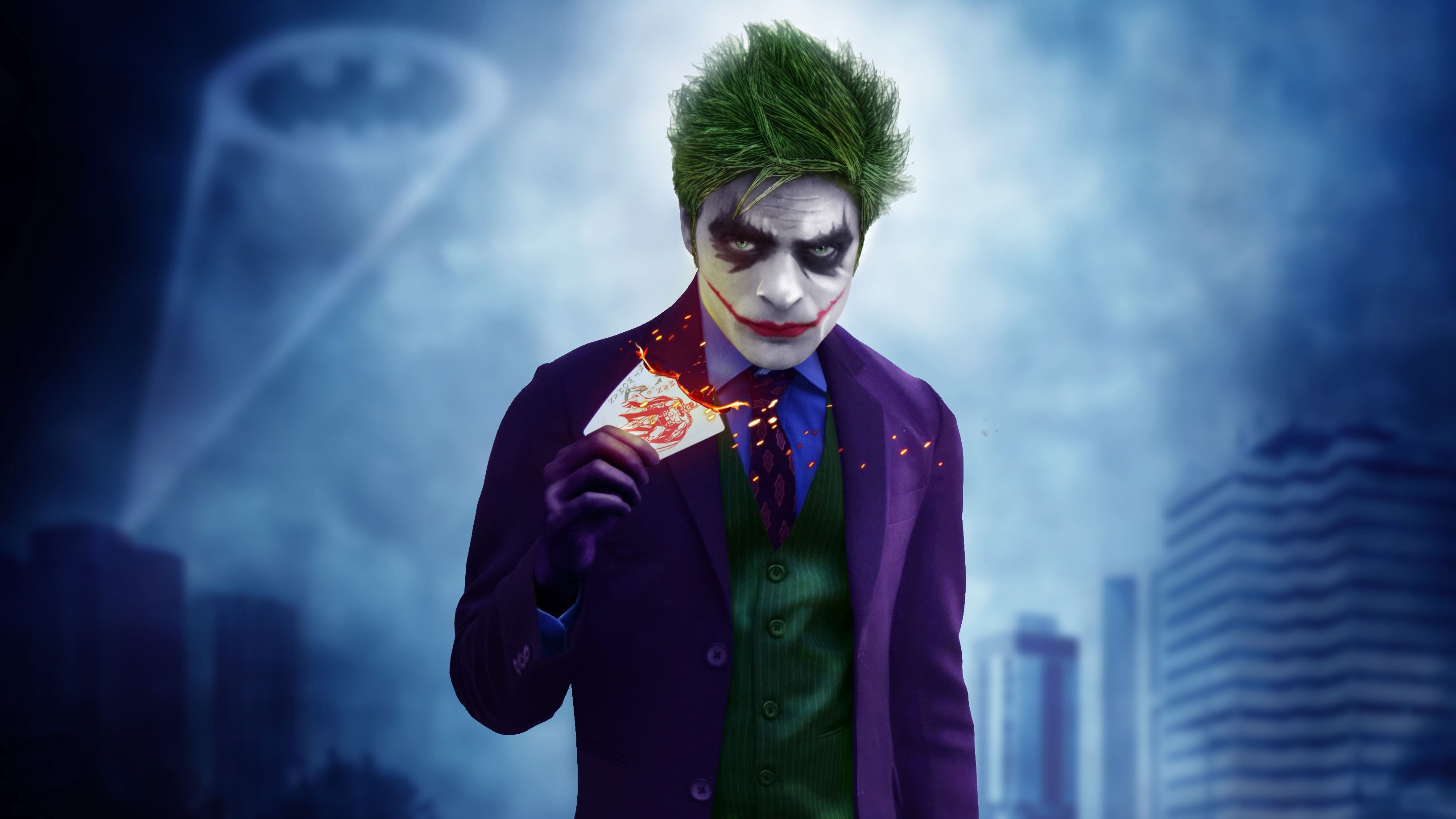 joker, cosplay, hd, behance, artist, superheroes, supervillain, HD Wallpaper