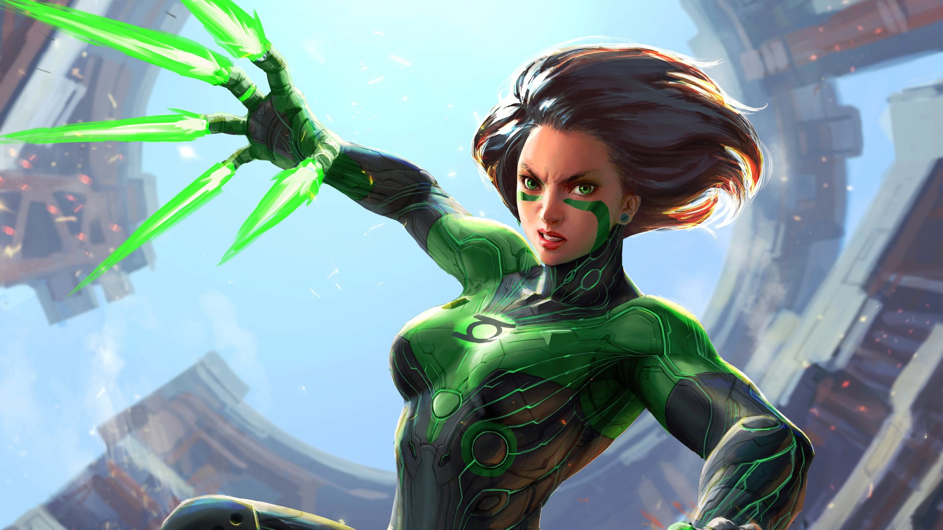 alita battle angel, 2018 movies, movies, hd, artwork, artist, digital art, artstation, HD Wallpaper