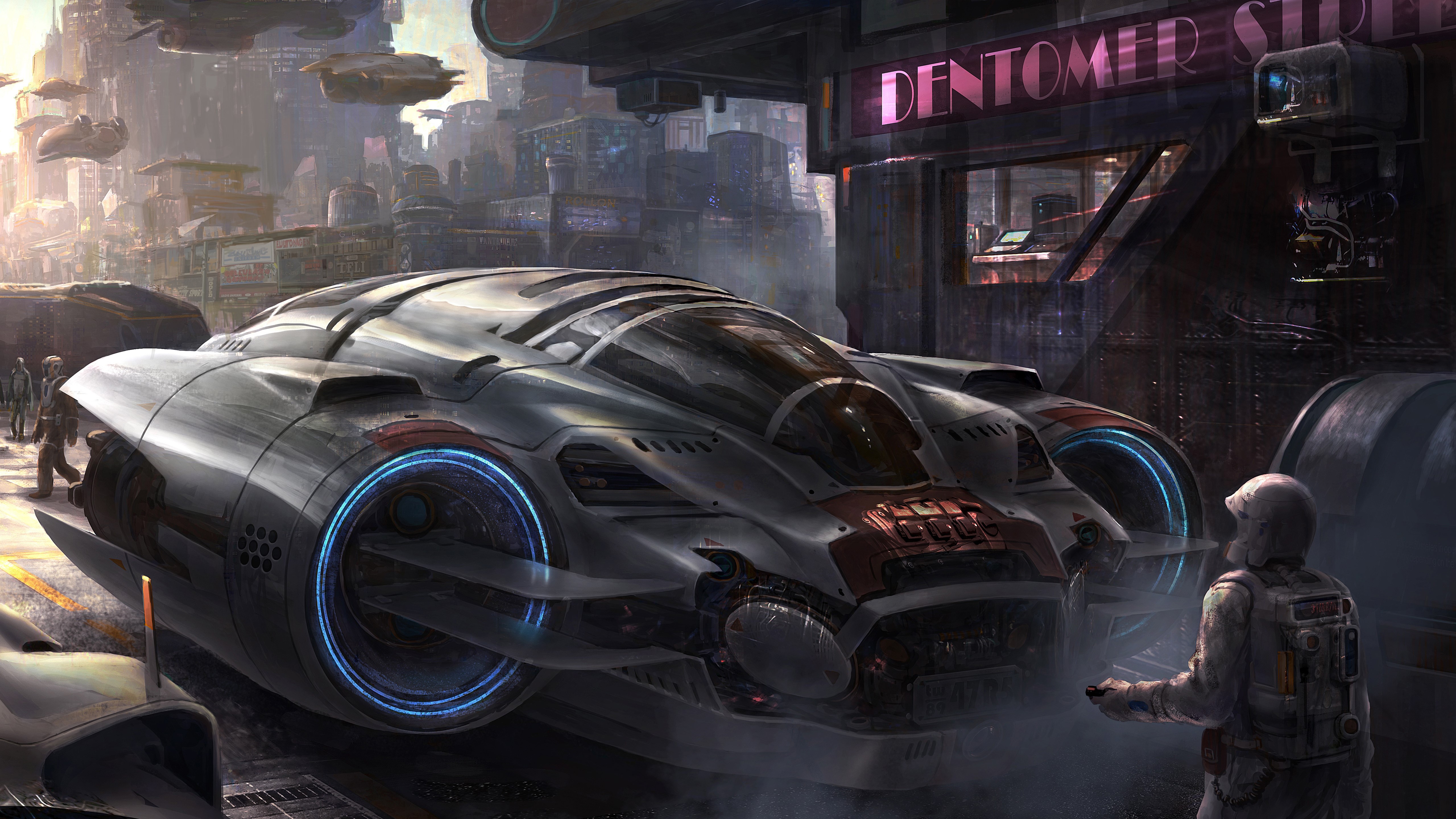 scifi, science fiction, concept art, artist, artwork, digital art, hd, 4k, 5k, HD Wallpaper