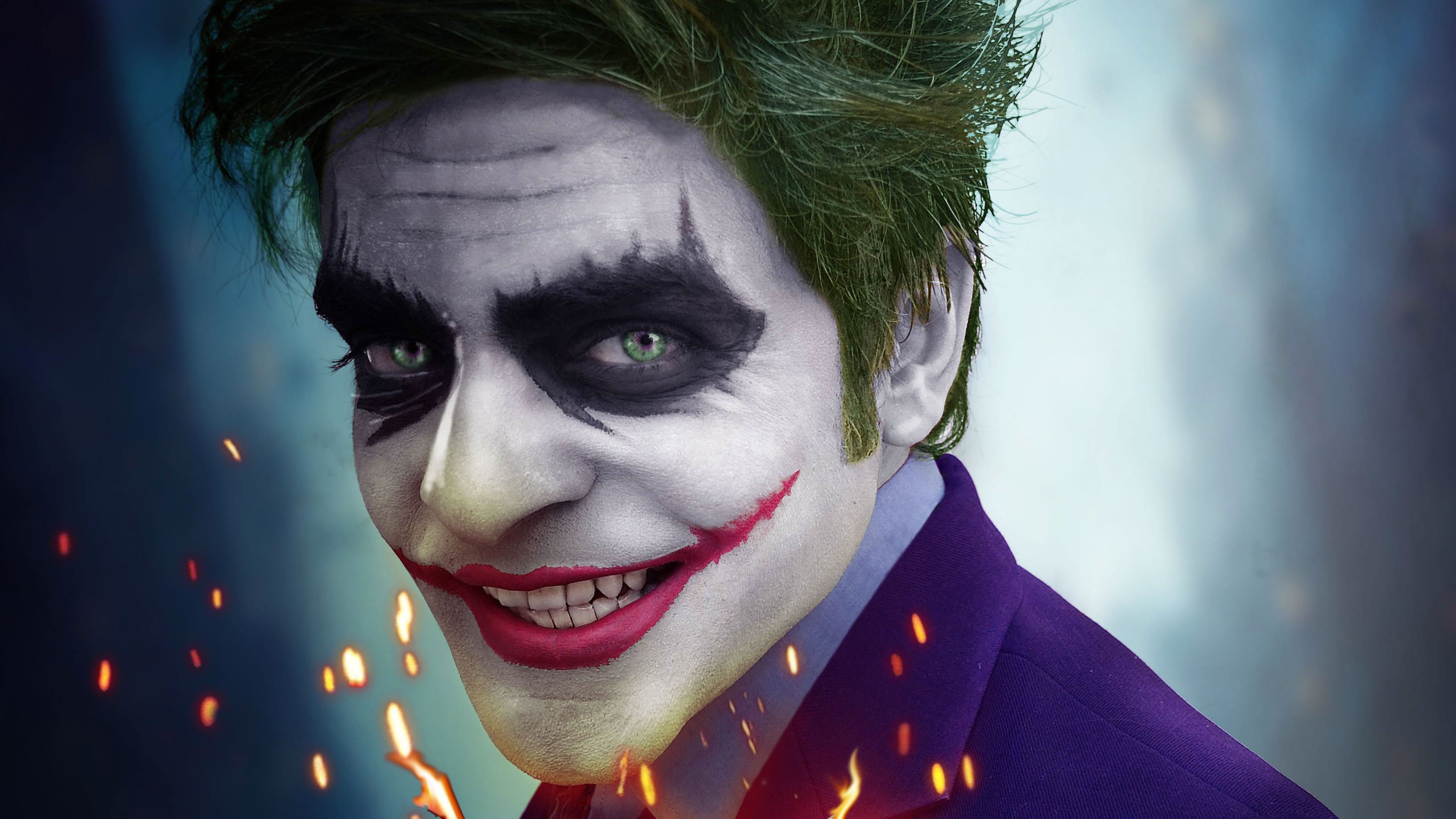 joker, cosplay, hd, behance, artist, superheroes, supervillain, 4k, HD Wallpaper