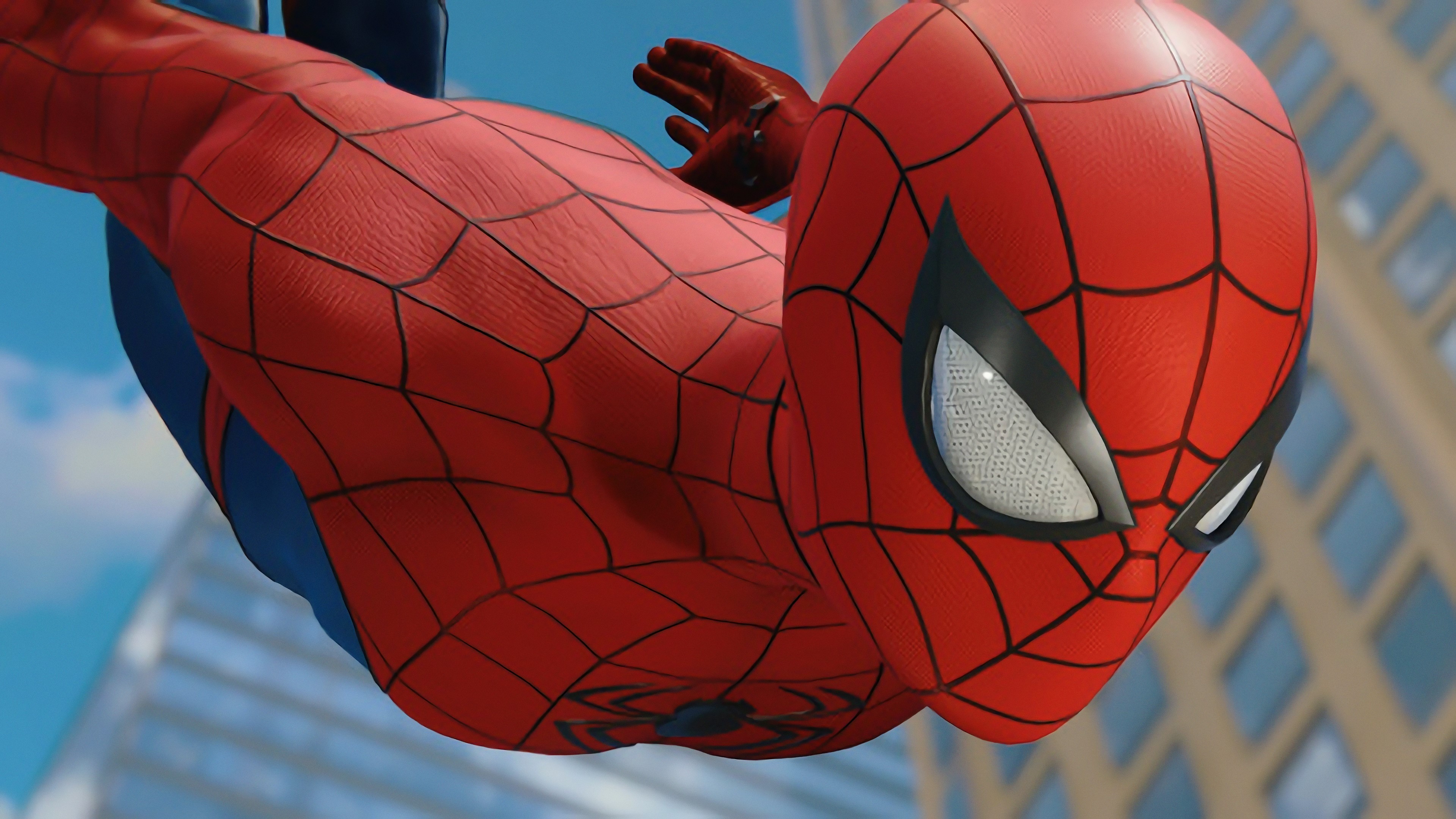 spiderman ps4, spiderman, superheroes, games, hd, 4k, 2018 games, ps games, HD Wallpaper