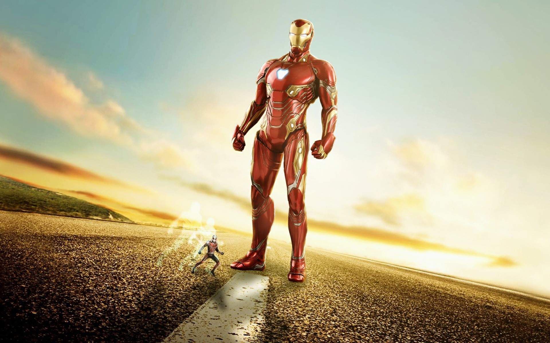iron man, ant man, hd, artstation, artist, digital art, superheroes, HD Wallpaper