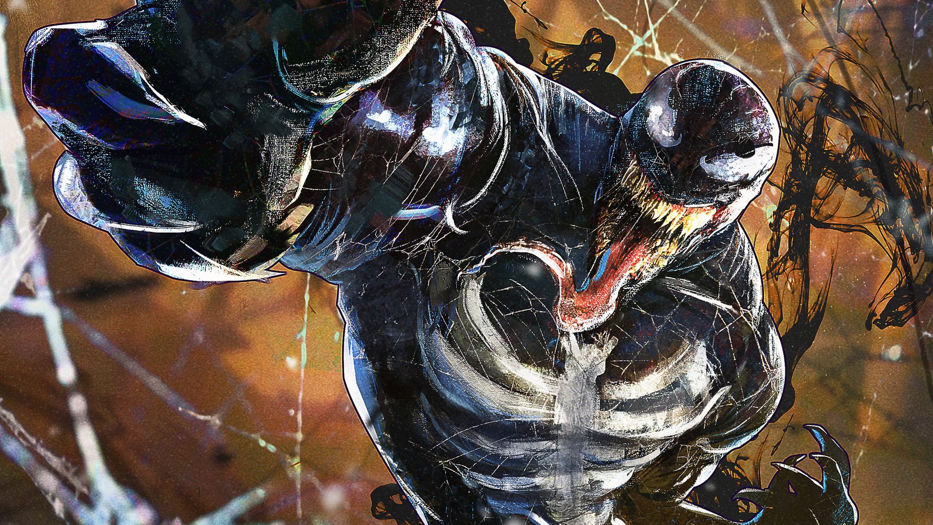 venom, artist, digital art, hd, artstation, artwork, HD Wallpaper