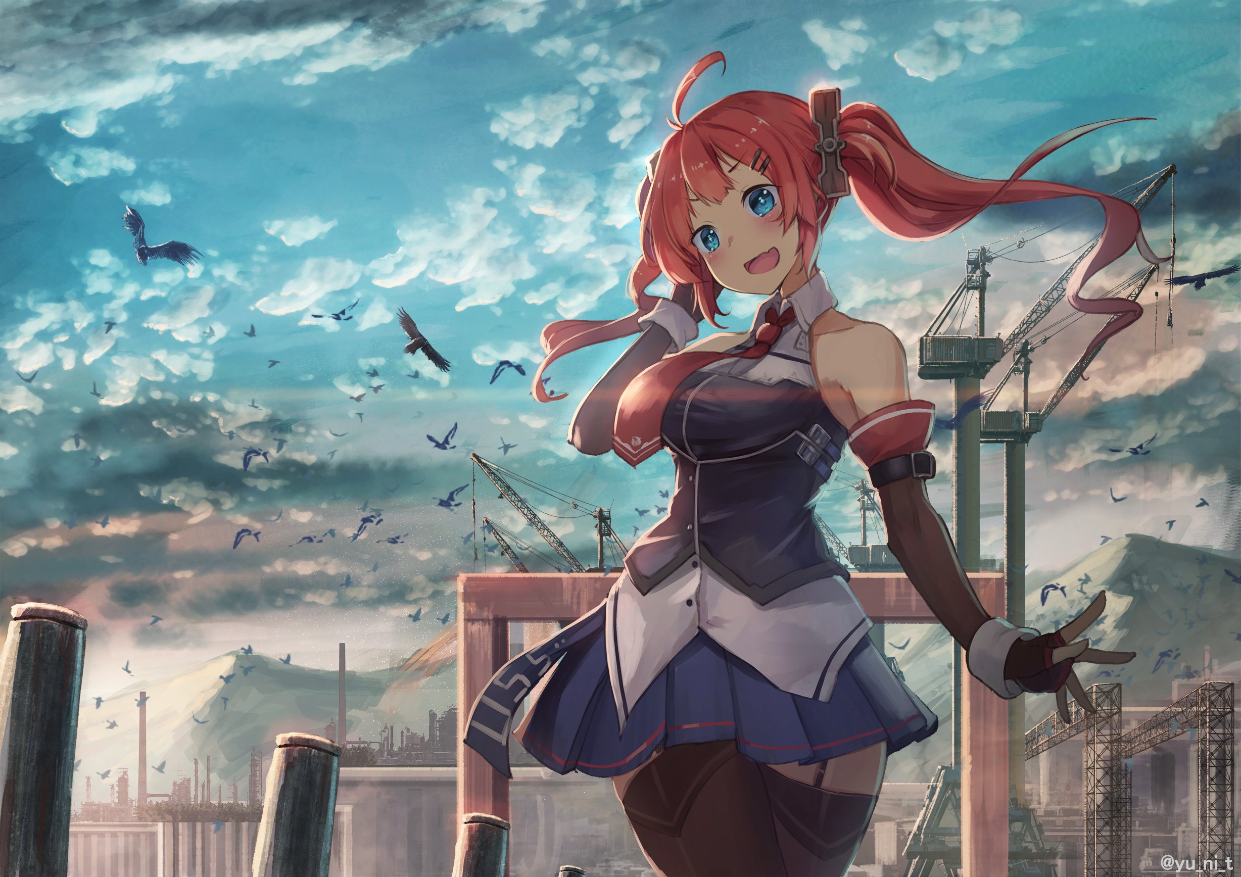 azur lane, games, hd, anime, anime girl, HD Wallpaper