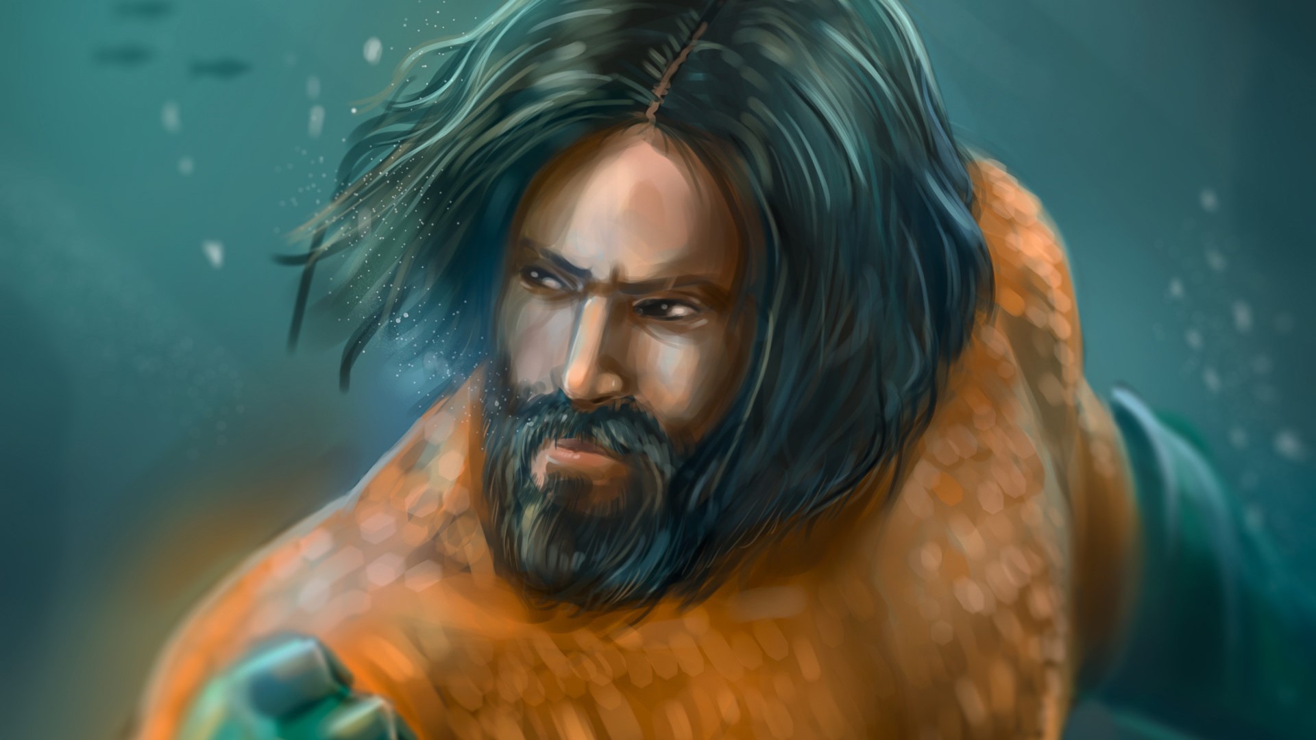aquaman movie, jason momoa, aquaman, 2018 movies, movies, hd, artwork, artist, artstation, digital art, superheroes, HD Wallpaper