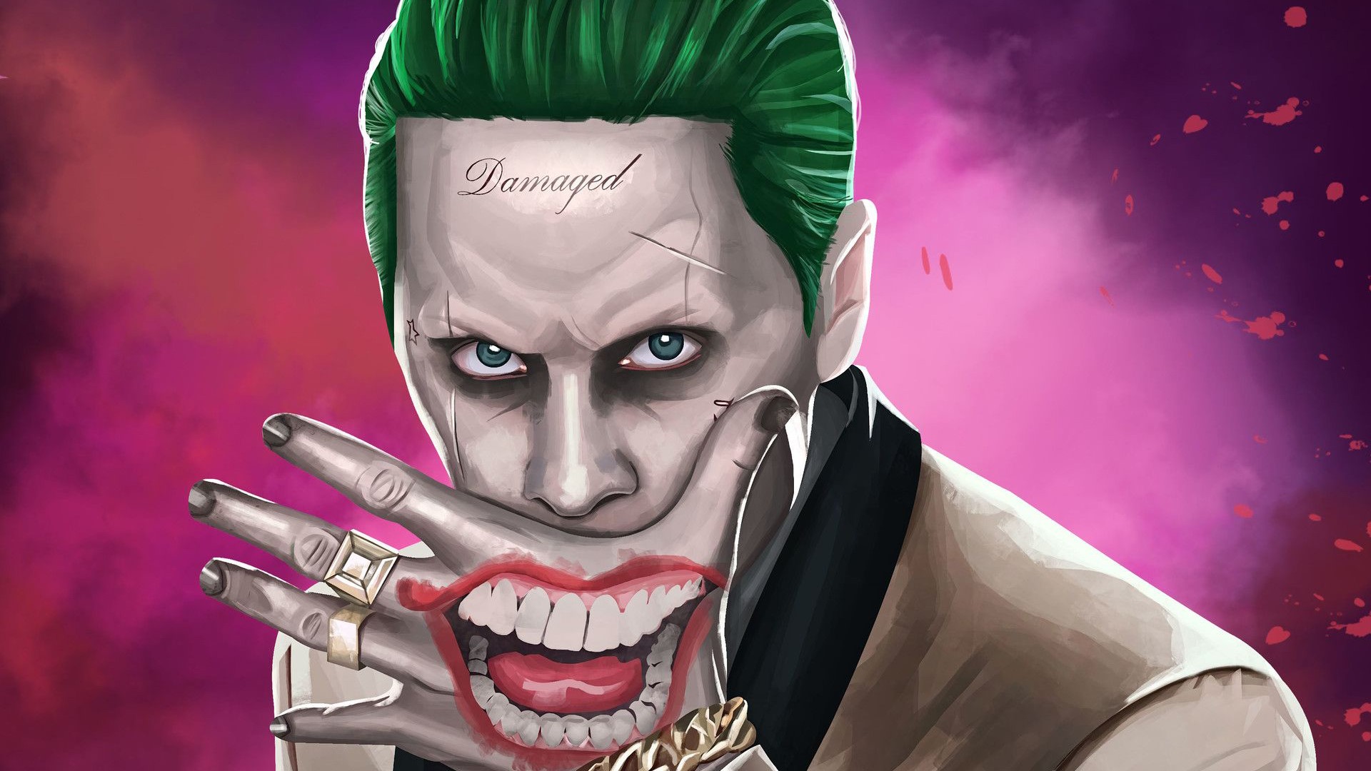 joker, artist, artwork, digital art, hd, supervillain, HD Wallpaper