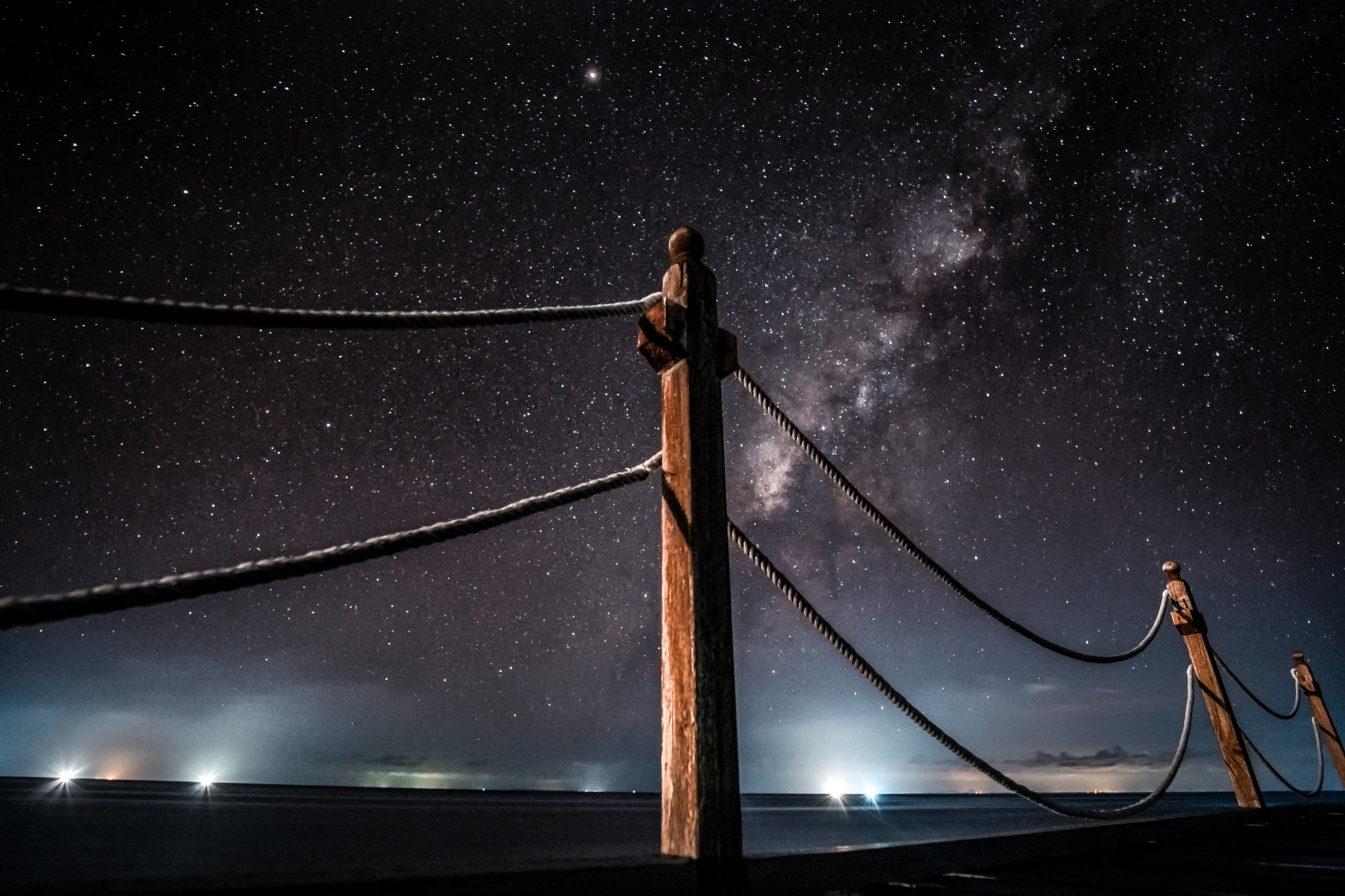 fence, sky, photography, hd, 4k, 5k, HD Wallpaper