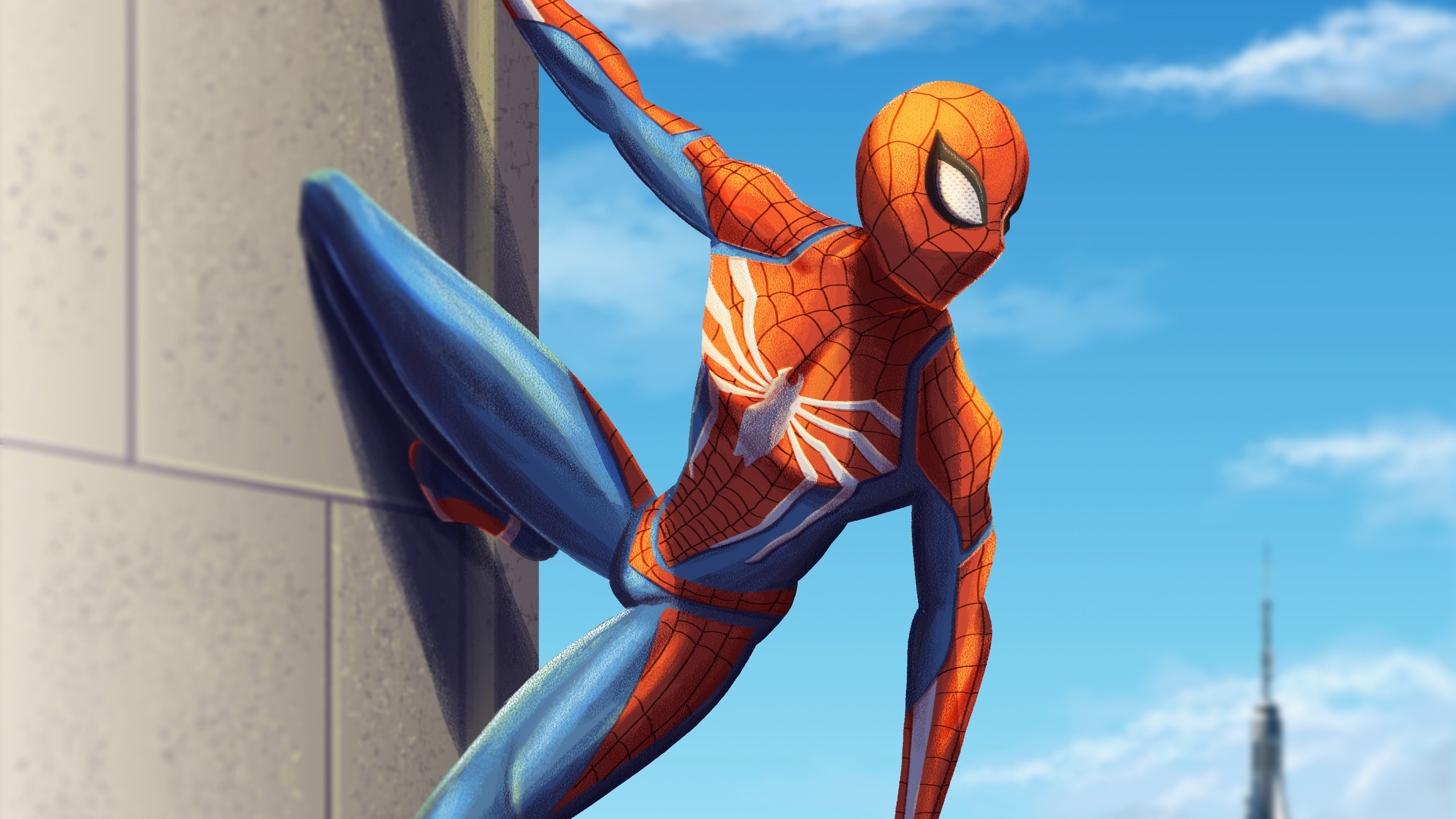 spiderman, art, artwork, hd, 4k, behance, superheroes, artist, HD Wallpaper