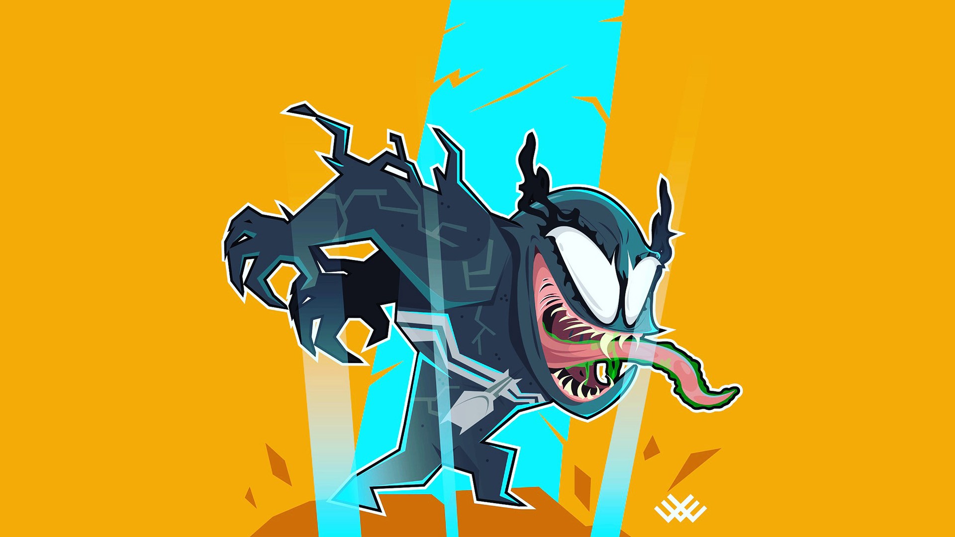 venom, superheroes, illustration, hd, artist, artwork, digital art, behance, HD Wallpaper