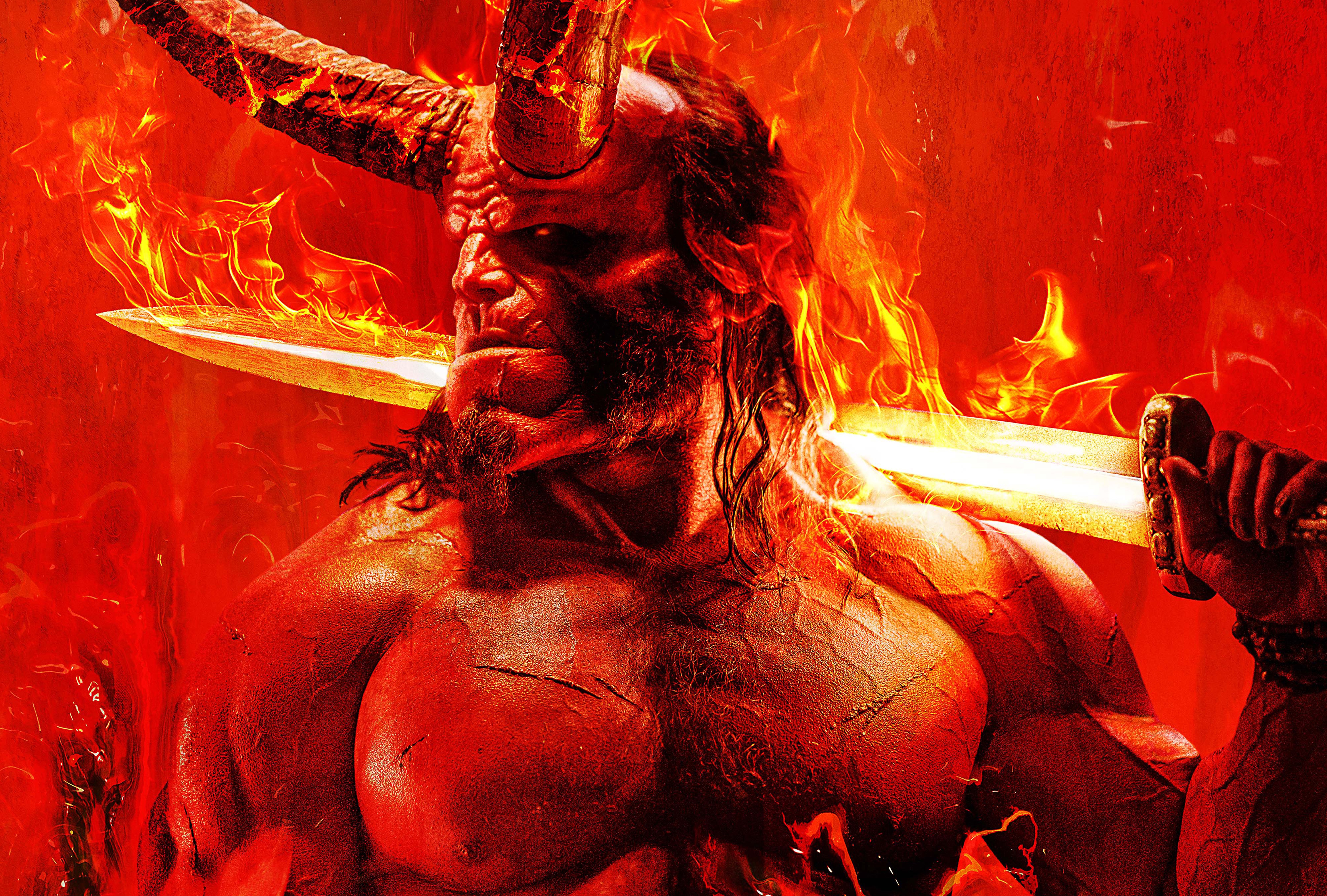 hellboy, 2019 movies, 5k, movies, hd, 4k, HD Wallpaper