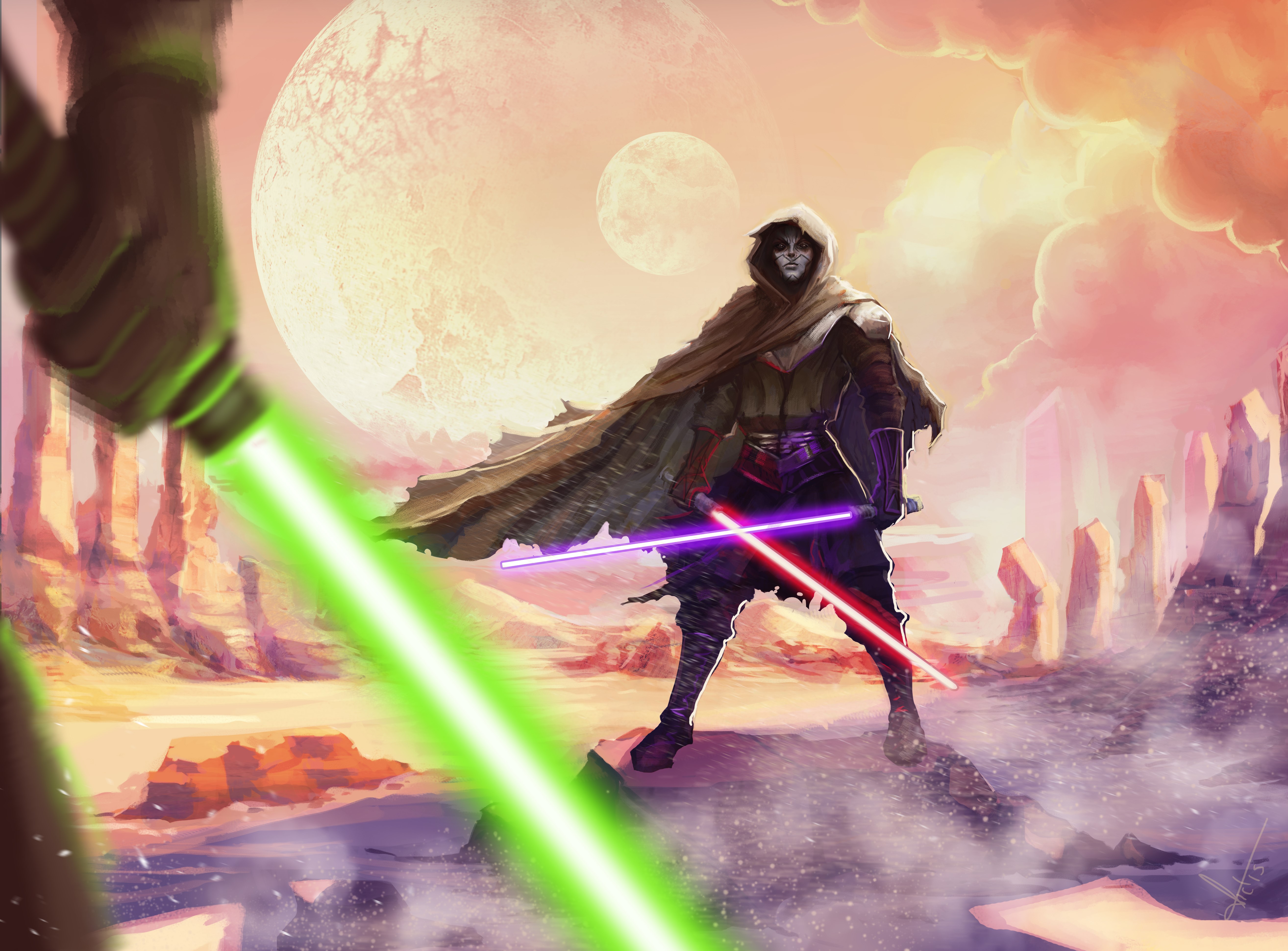artwork, artist, digital art, hd, 4k, 5k, star wars, deviantart, artist, HD Wallpaper