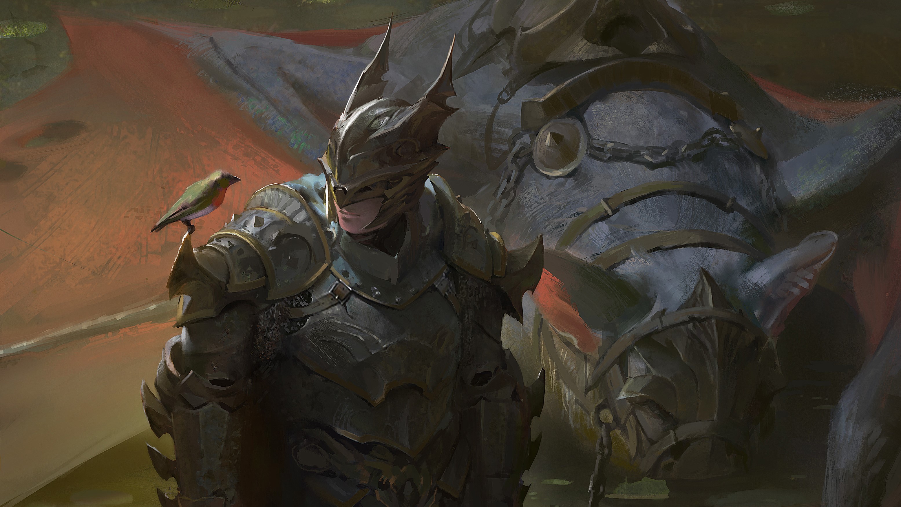 batman, 4k, artwork, artist, digital art, deviantart, superheroes, HD Wallpaper
