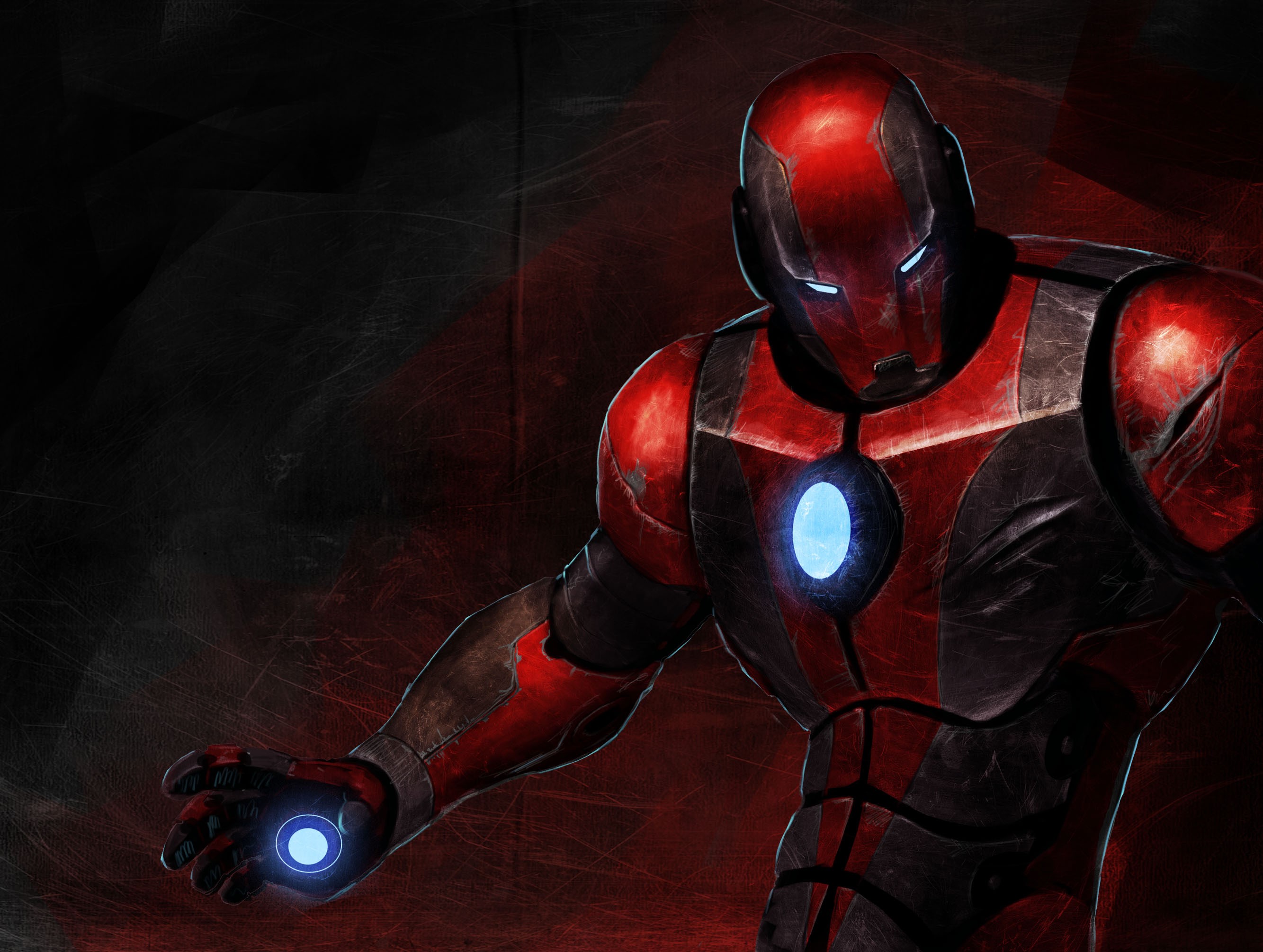 iron man, hd, artwork, artist, digital art, superheroes, deviantart, HD Wallpaper