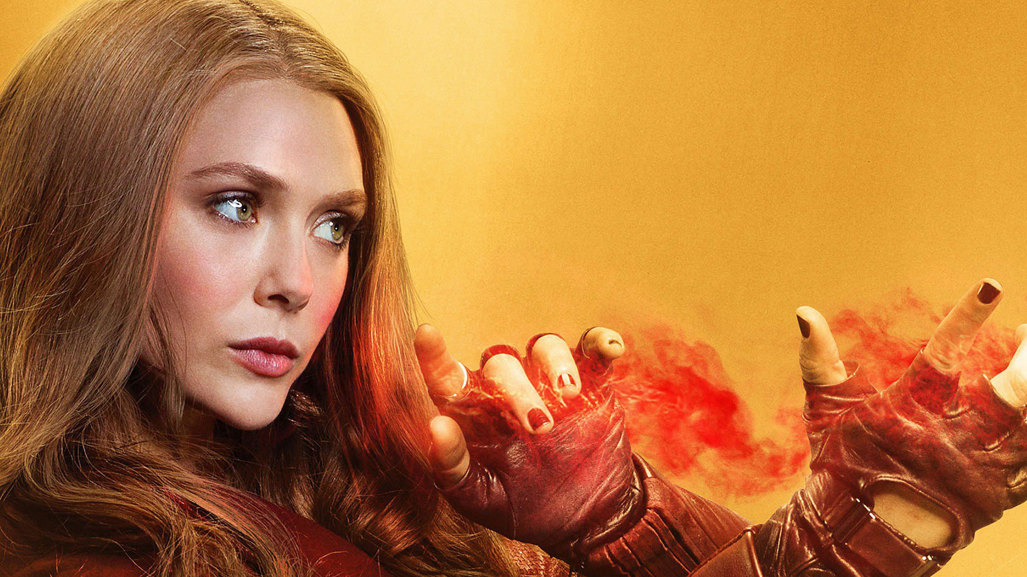 scarlet witch, hd, 4k, superheroes, HD Wallpaper