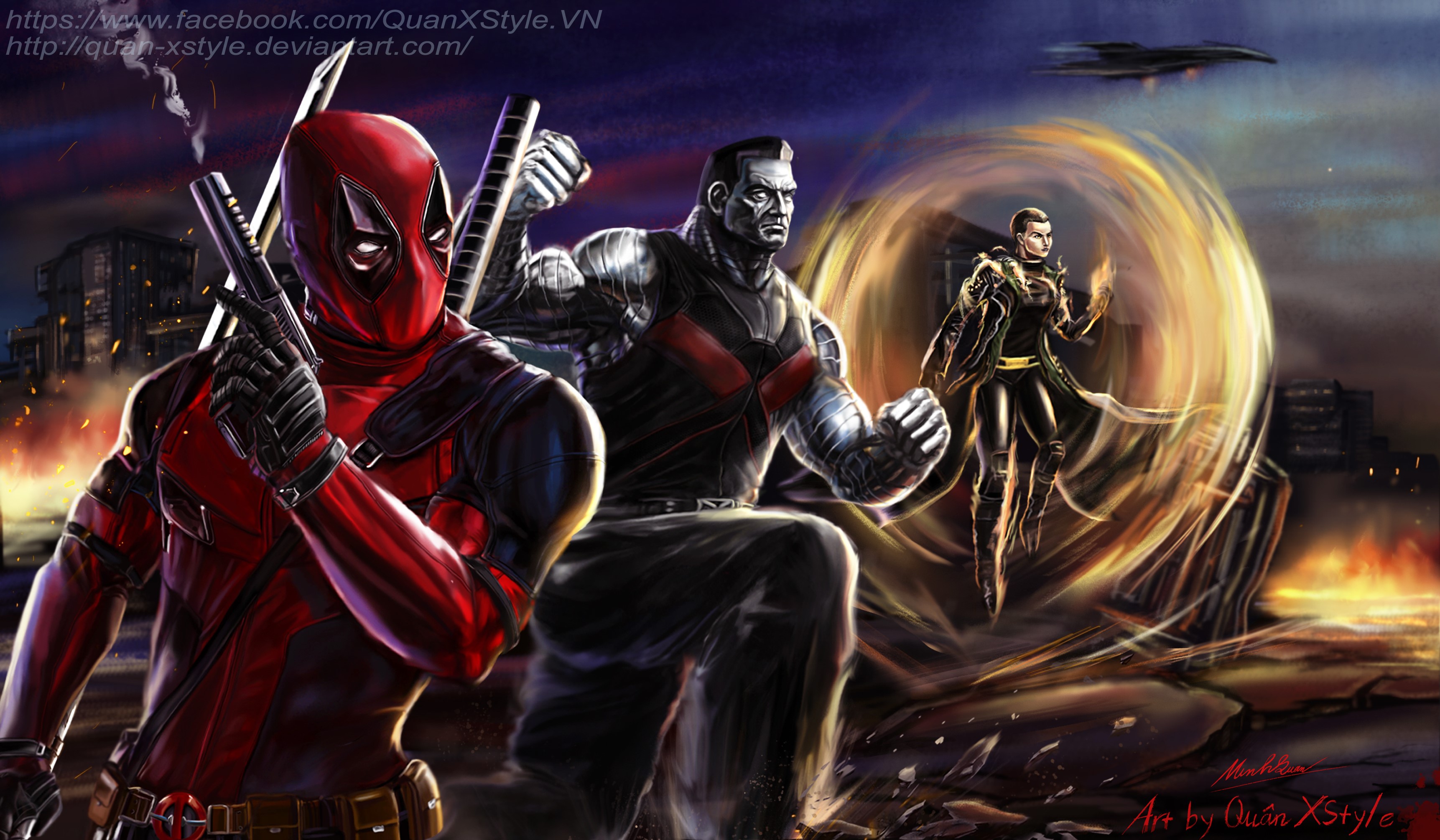 deadpool, hd, 4k, artwork, artist, digital art, superheroes, HD Wallpaper