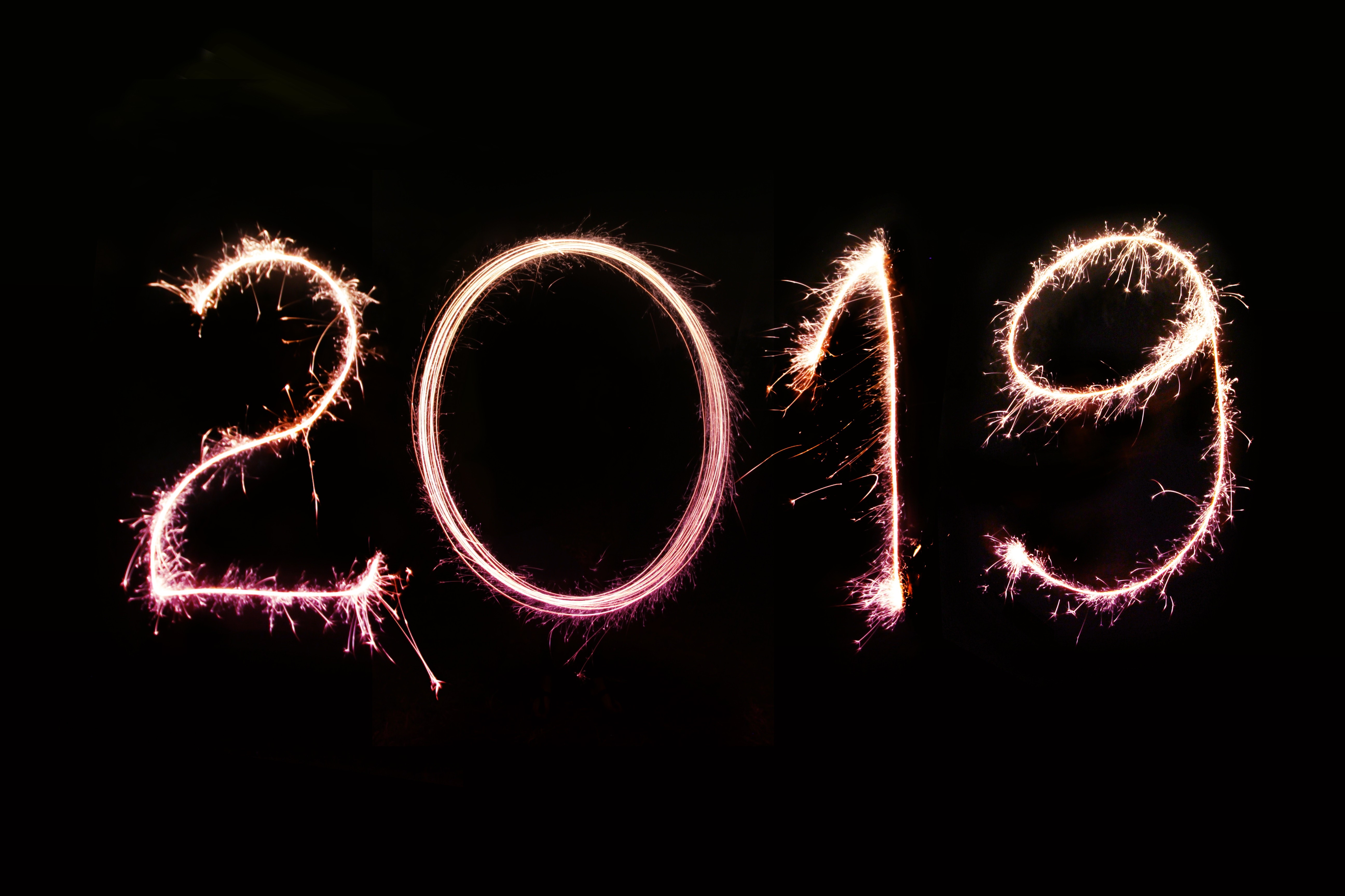 happy new year 2019, celebrations, 4k, hd, 5k, HD Wallpaper