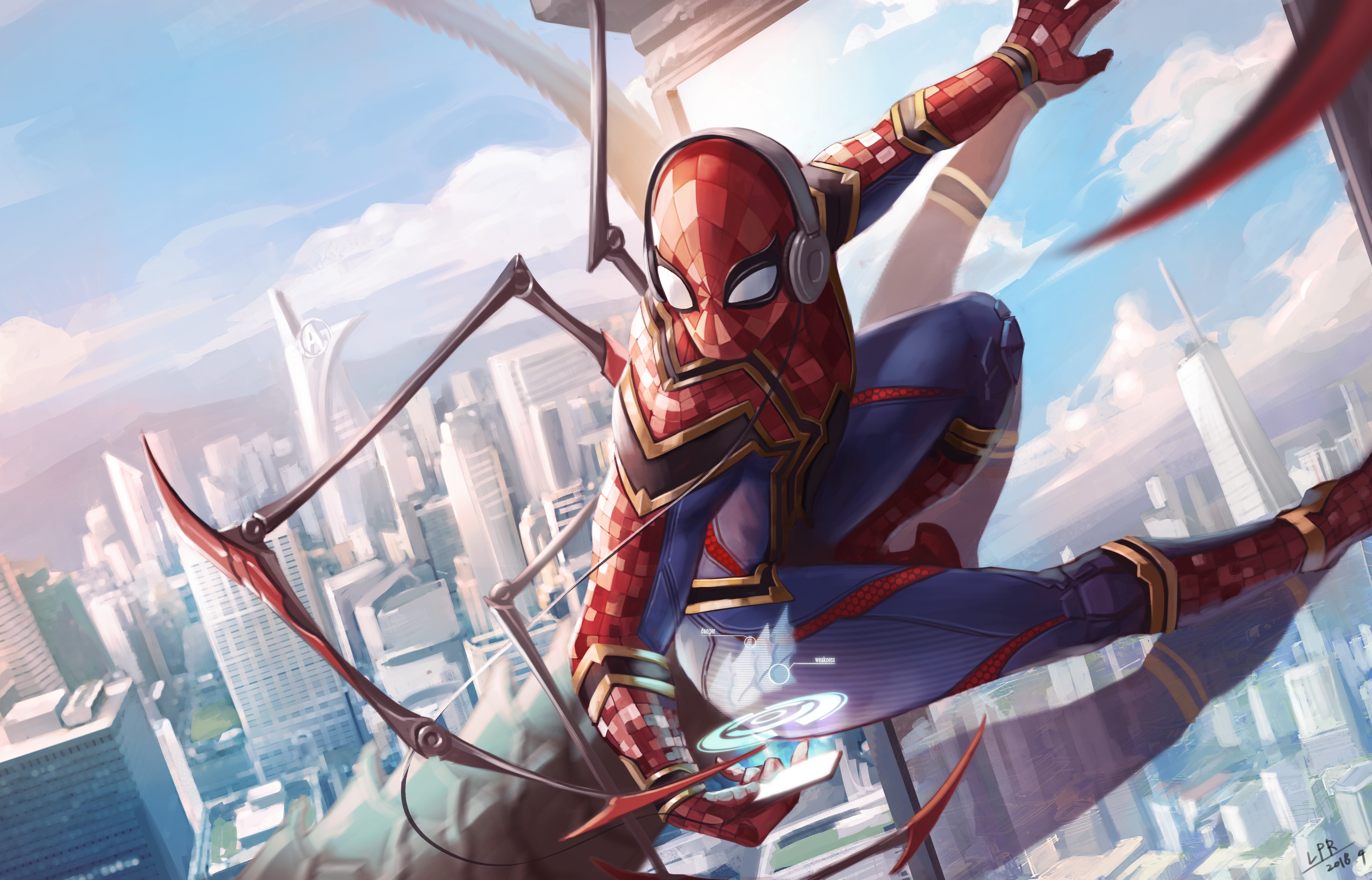 spiderman, hd, artstation, artwork, superheroes, digital art, 4k, 5k, HD Wallpaper